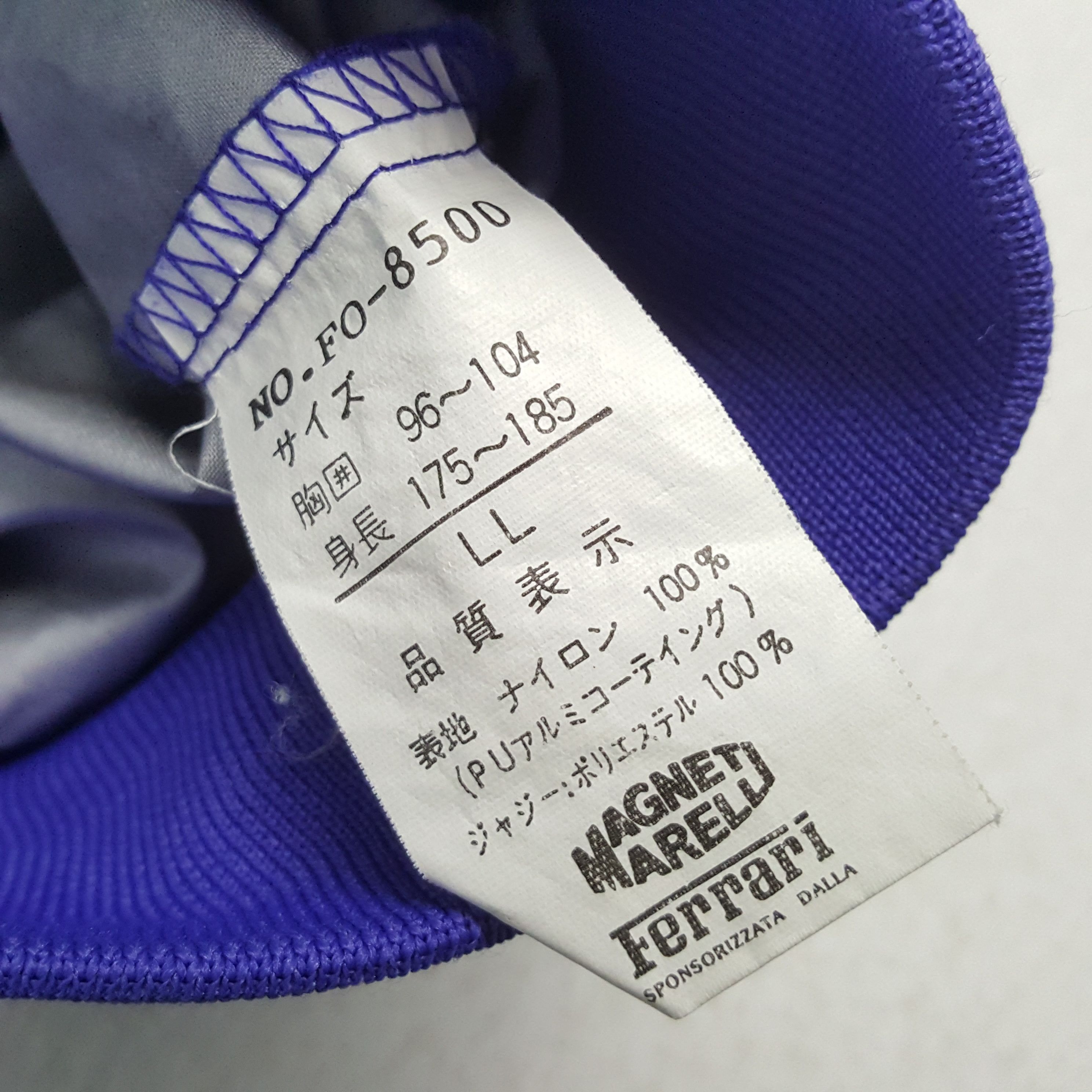 Ferrari × Vintage Vintage FERRARI MAGNETI MARELLI Formula One Jacket Size US L / EU 52-54 / 3 - 7 Thumbnail