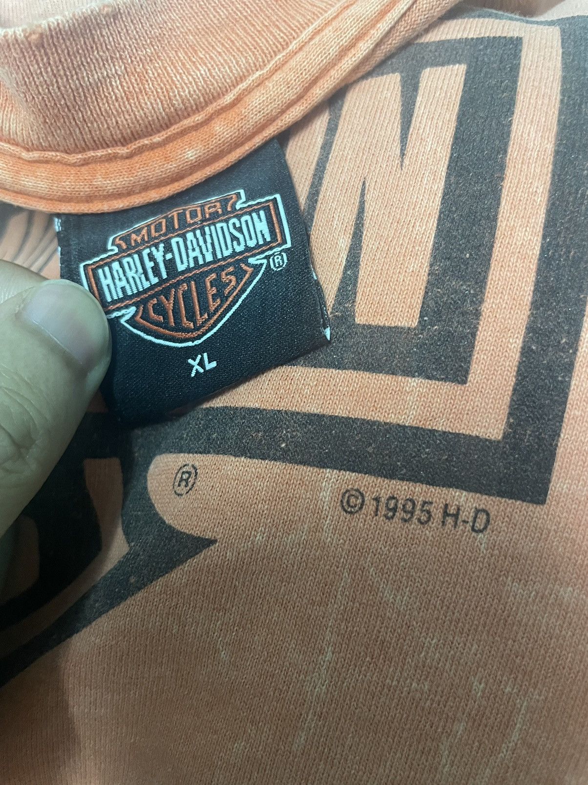 Harley Davidson × Vintage Vintage Harley Davidson North Carolina Usa Limited Edition Size US XL / EU 56 / 4 - 6 Thumbnail