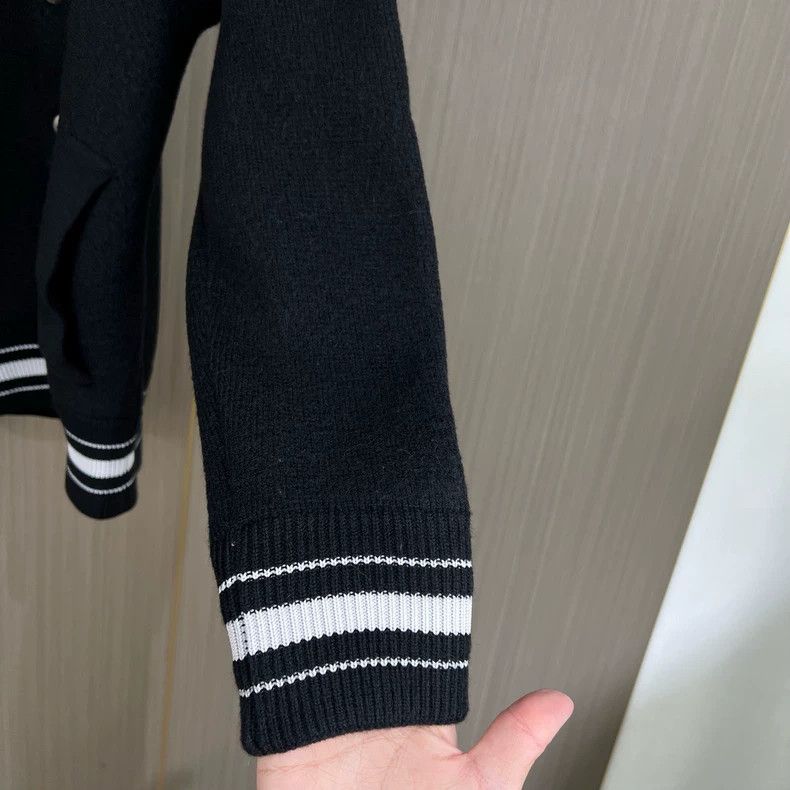 Givenchy Givenchy Embroidered Letter Wool Baseball Jacket 2506-Nexta Size US XS / EU 42 / 0 - 4 Thumbnail