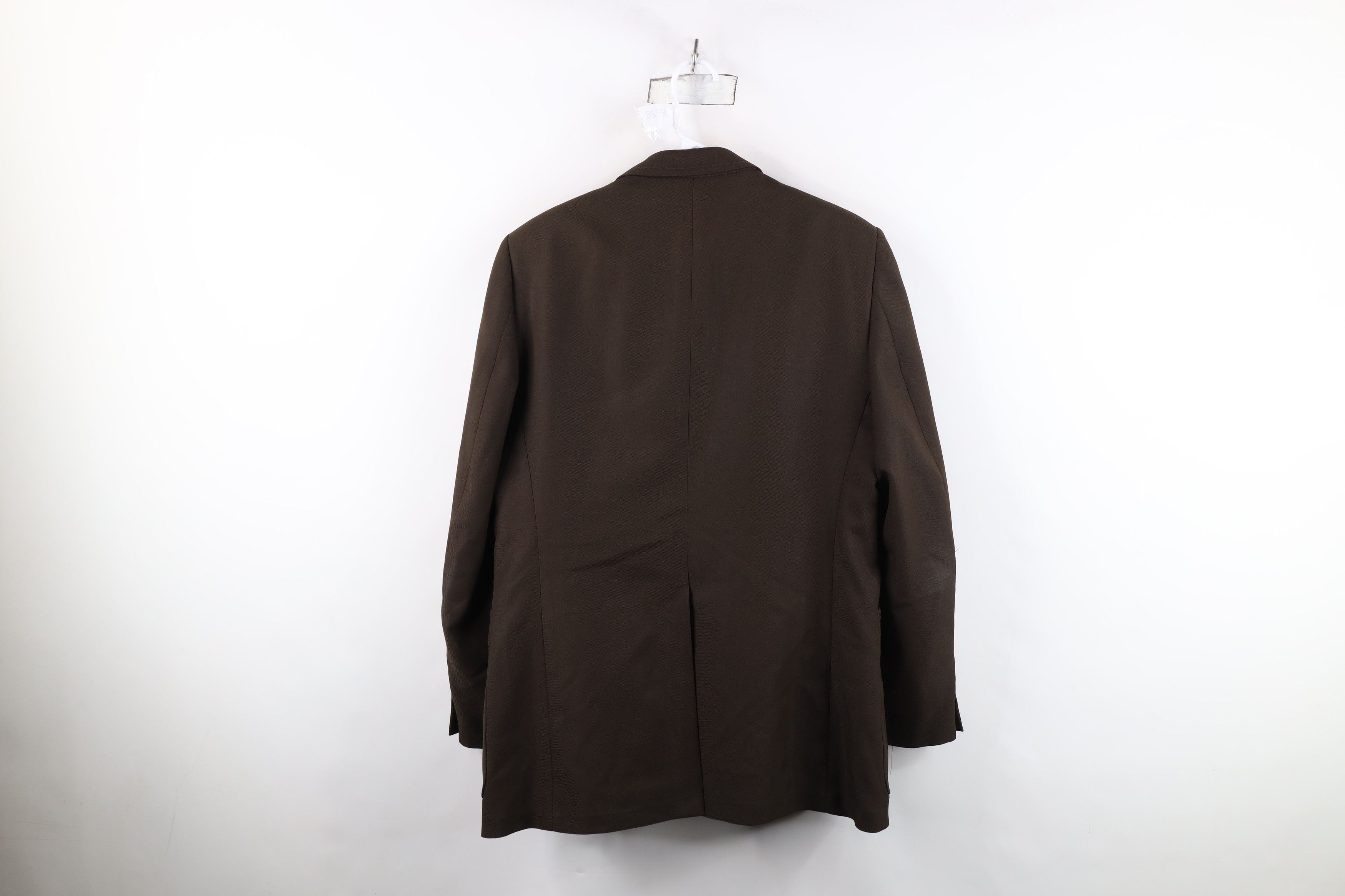 Vintage Vintage 70s Streetwear Suit Coat Blazer Jacket Brown USA Size US XXL / EU 58 / 5 - 15 Thumbnail