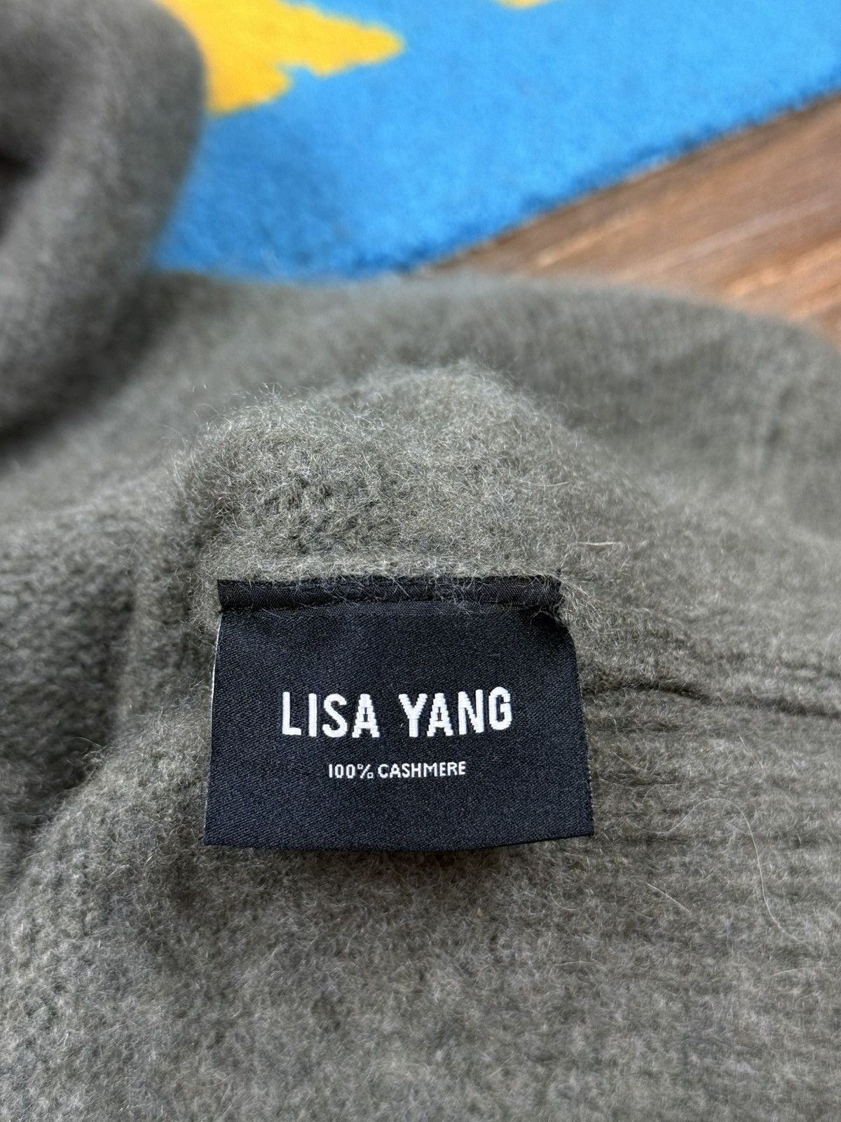 Lisa Yang Lisa Yang Cashmere Knitted Hooded Green Sweater Size M / US 6-8 / IT 42-44 - 18 Thumbnail