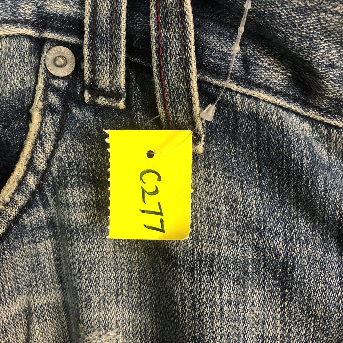 Armani Exchange DL Armani Exchange Blue Distressed Denim Pants #C277 Size US 34 / EU 50 - 15 Thumbnail