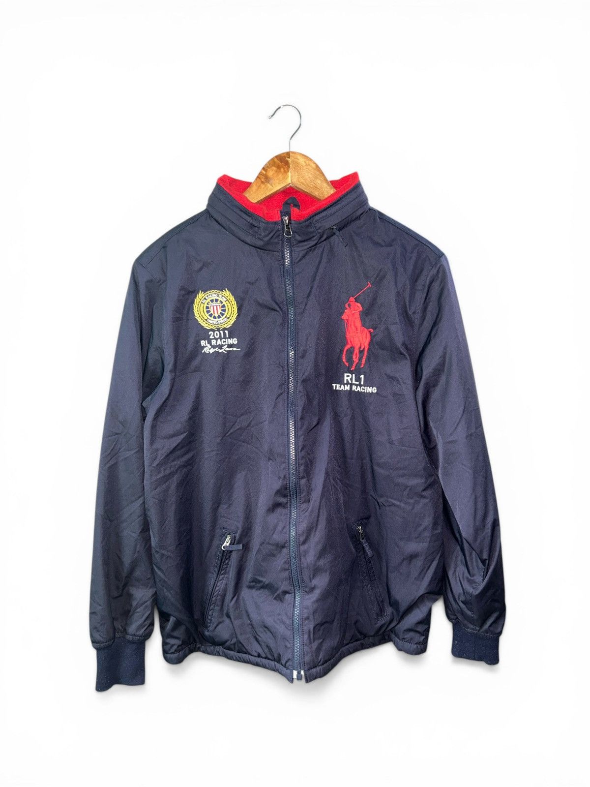 Polo Ralph Lauren 2011 Rare Spec Big Pony Team Racing Jacket Size US XL / EU 56 / 4 - 3 Thumbnail