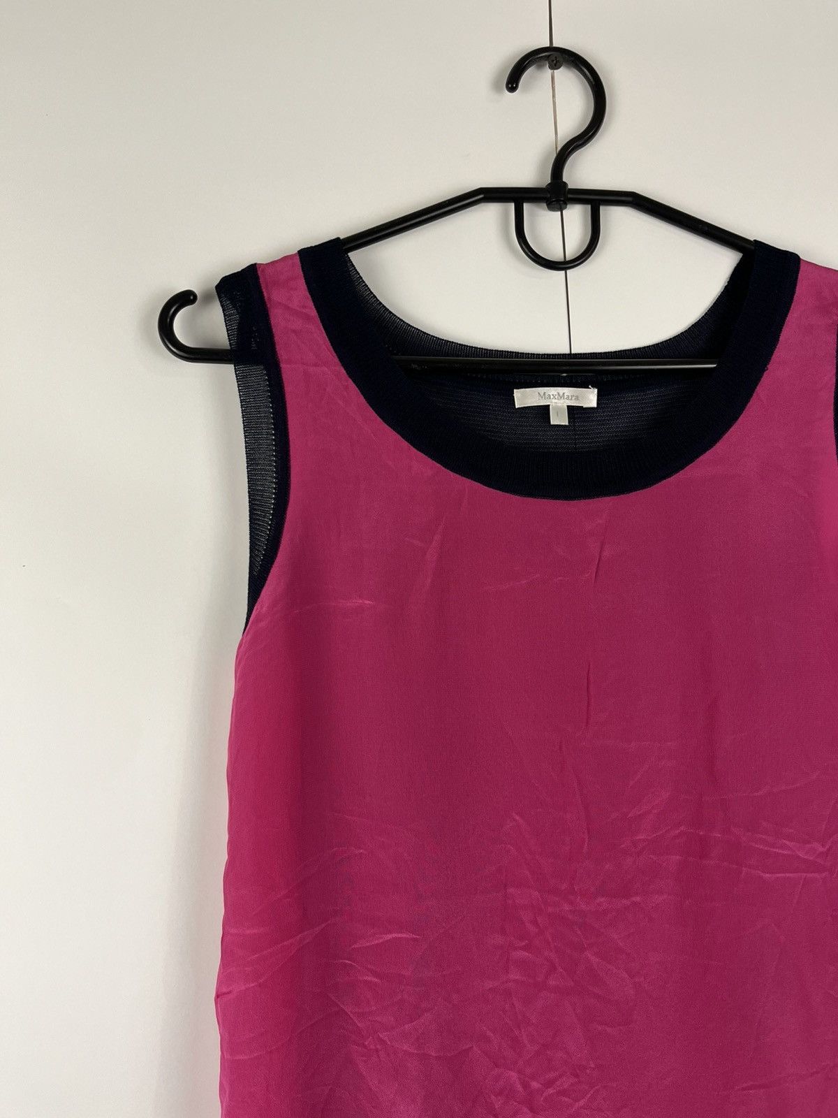 Max Mara Max Mara Luxury Knitted Silk Top Size L / US 10 / IT 46 - 2 Thumbnail