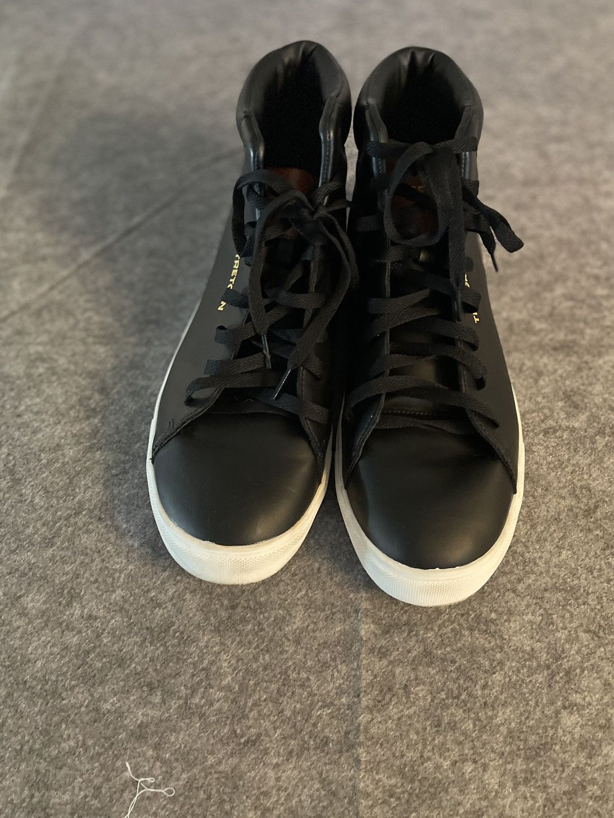 Tretorn Tretorn Tournament High Top Sneakers Sz 12 Mens Size US 12 / EU 45 - 2 Thumbnail