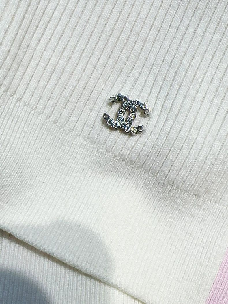 Chanel Chanel Ski series white 38 yards pink logo long sleeves Size XS / US 0-2 / IT 36-38 - 6 Thumbnail