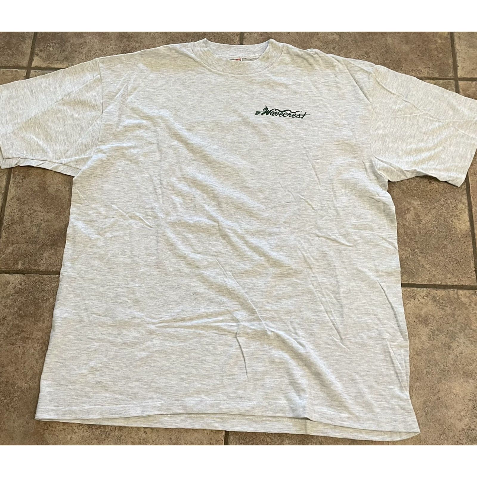 Vintage Horizon Teeez Graphic Tee Mens 2XL VTG SINGLE STITCH White Heavyweight T-Shirt Stitch Men's Tee World Size US XXL / EU 58 / 5 - 2 Thumbnail
