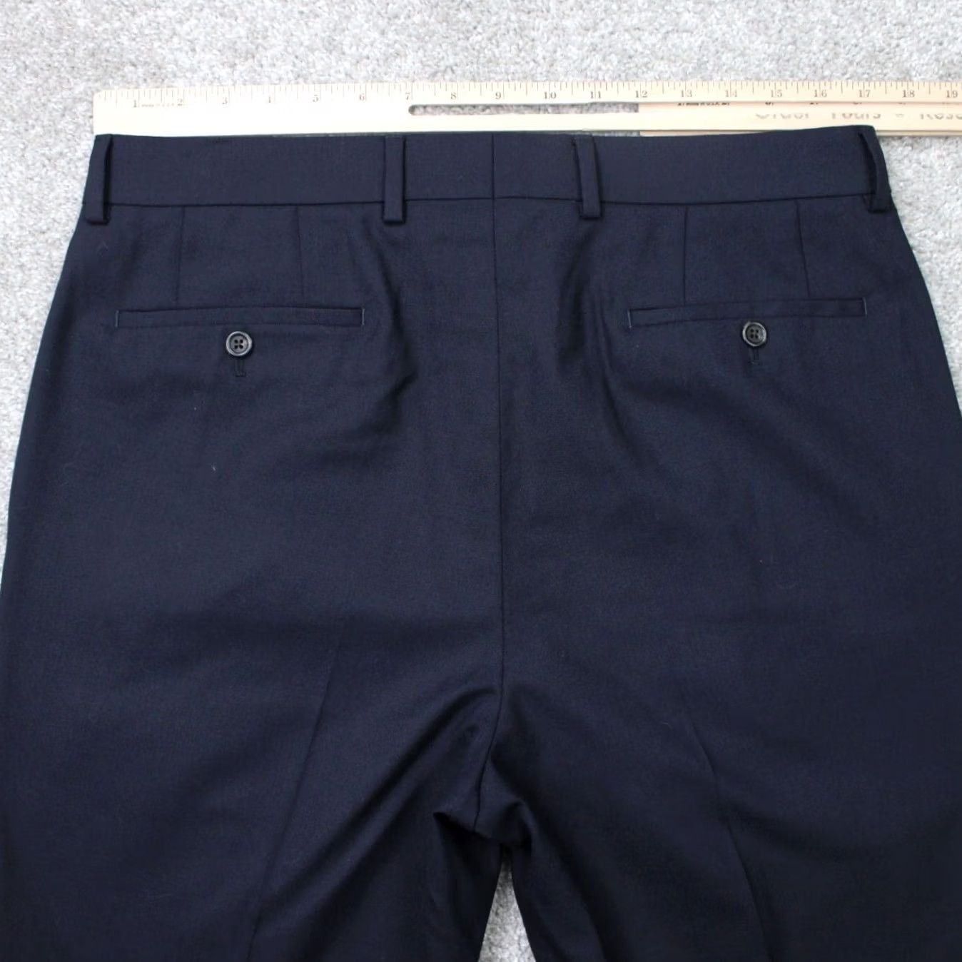 Ralph Lauren LAUREN Ralph Lauren Pants Mens 34 x 32 Gray 100% Wool Flat Front Total Comfort Dress Pants Regular Fit Women's? (correcting) Size US 34 / EU 50 - 7 Thumbnail