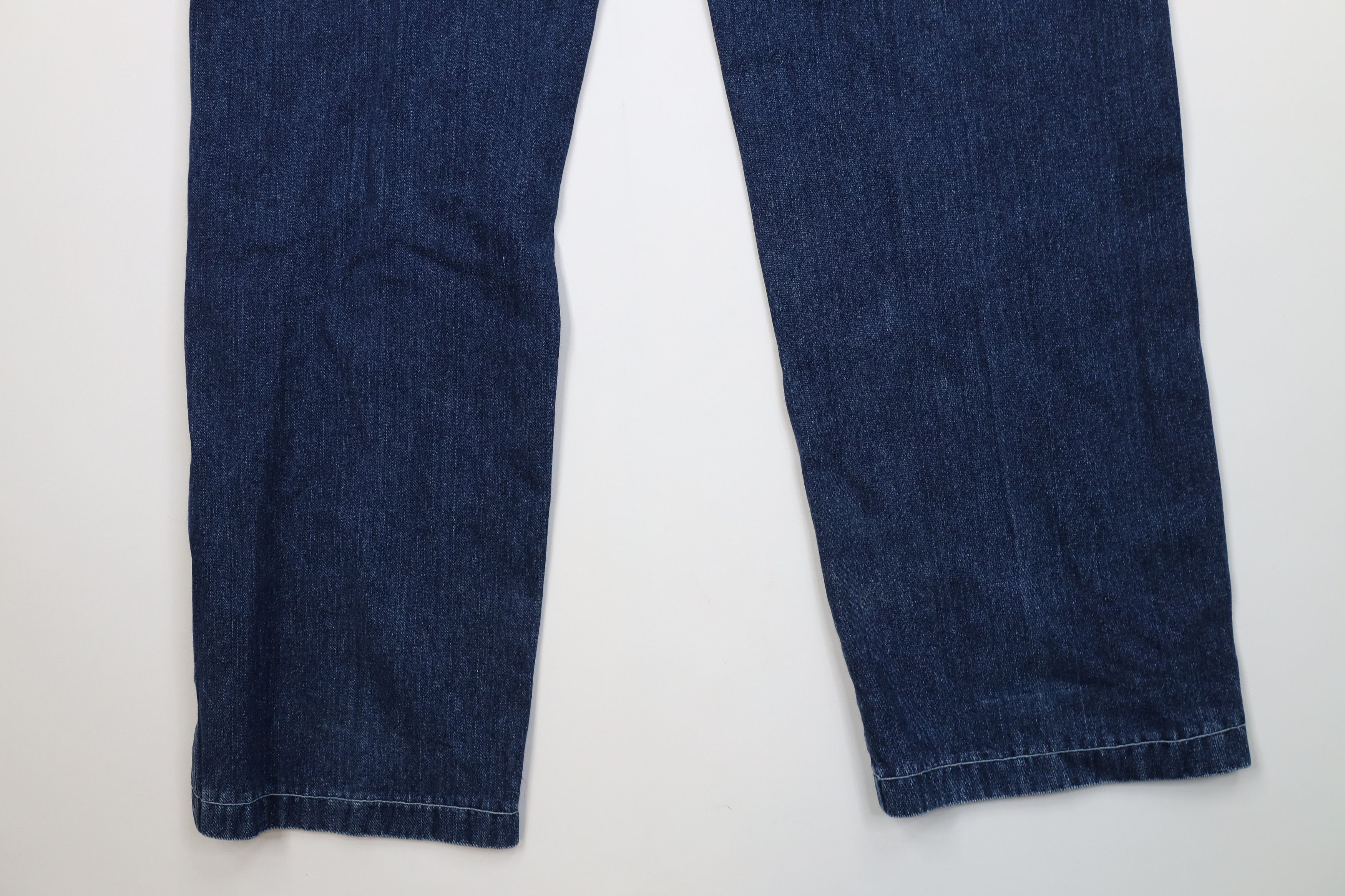 Guess Vintage 90s Guess Spell Taped Logo Wide Leg Denim Jeans USA Size US 34 / EU 50 - 13 Thumbnail