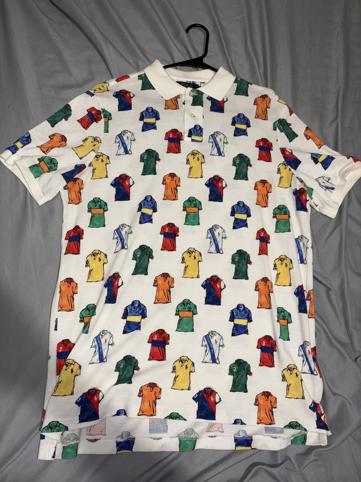 Polo Ralph Lauren Polo Ralph Lauren Shirt-Print Mesh Polo Size US M / EU 48-50 / 2 - 7 Thumbnail