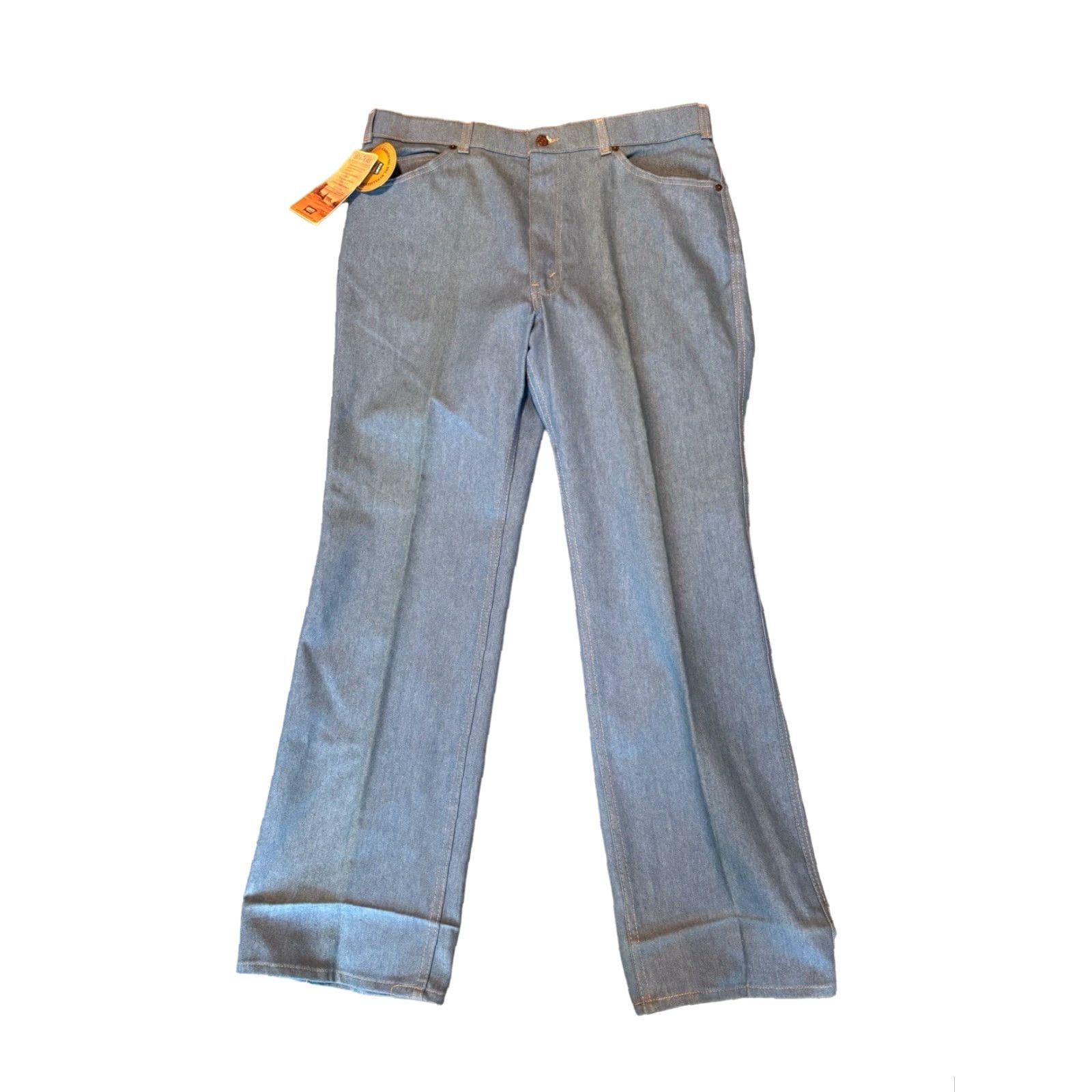 Levi's VINTAGE Levi’s Jeans 38x31 Blue Medium Wash Straight Made In USA Mens Jeans 5-Pocket Denim Cowboy USA Regular We Size US 38 / EU 54 - 2 Thumbnail