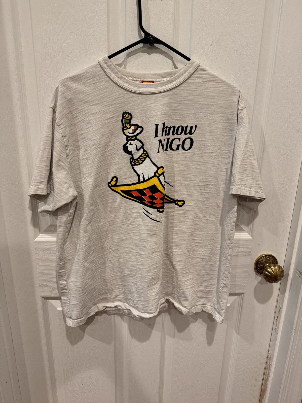 Human Made Human Made I Know Nigo White Tee size Large Size US L / EU 52-54 / 3 - 1 Thumbnail