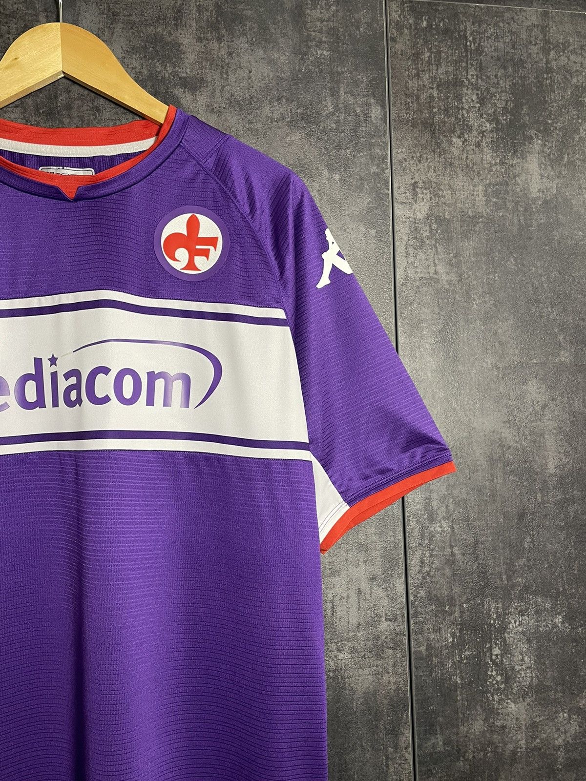 Kappa × Vintage 2021 Kappa Fiorentina Home Soccer Jersey Football Team Hype Size US L / EU 52-54 / 3 - 5 Thumbnail