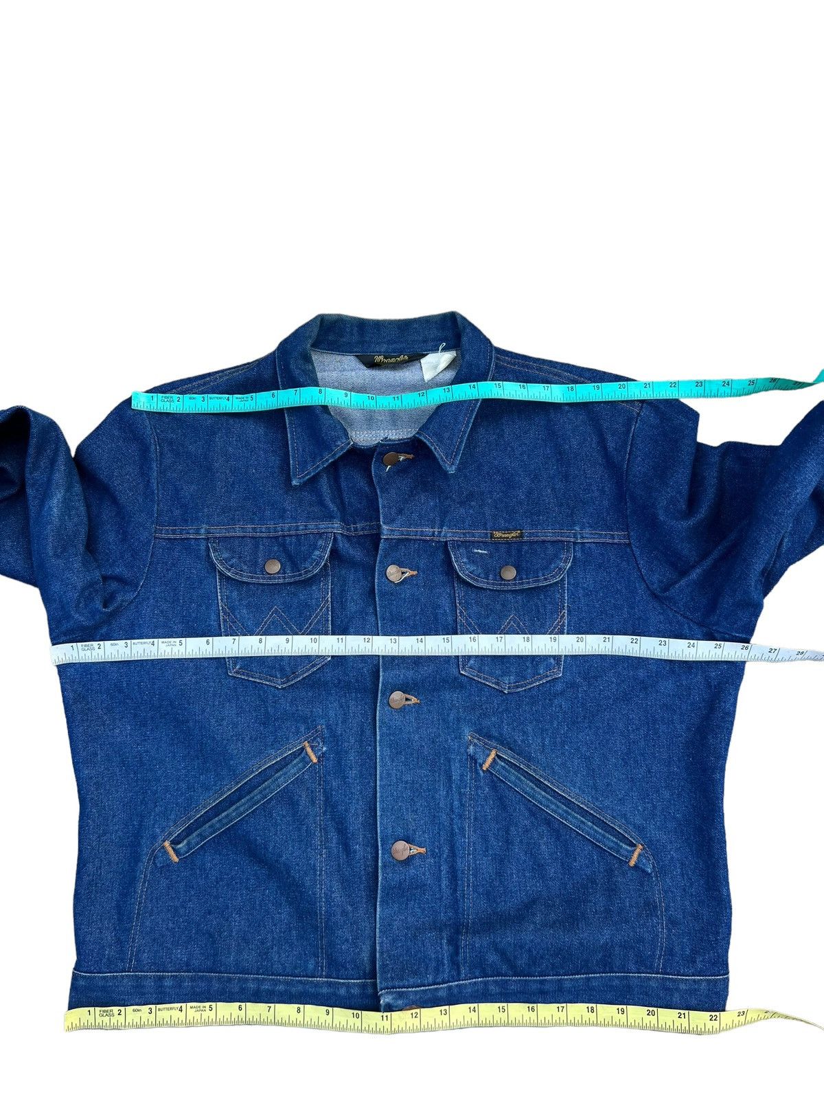 Vintage Vintage 70s 80s Wrangler Blue Denim Jacket Size US XXL / EU 58 / 5 - 3 Thumbnail