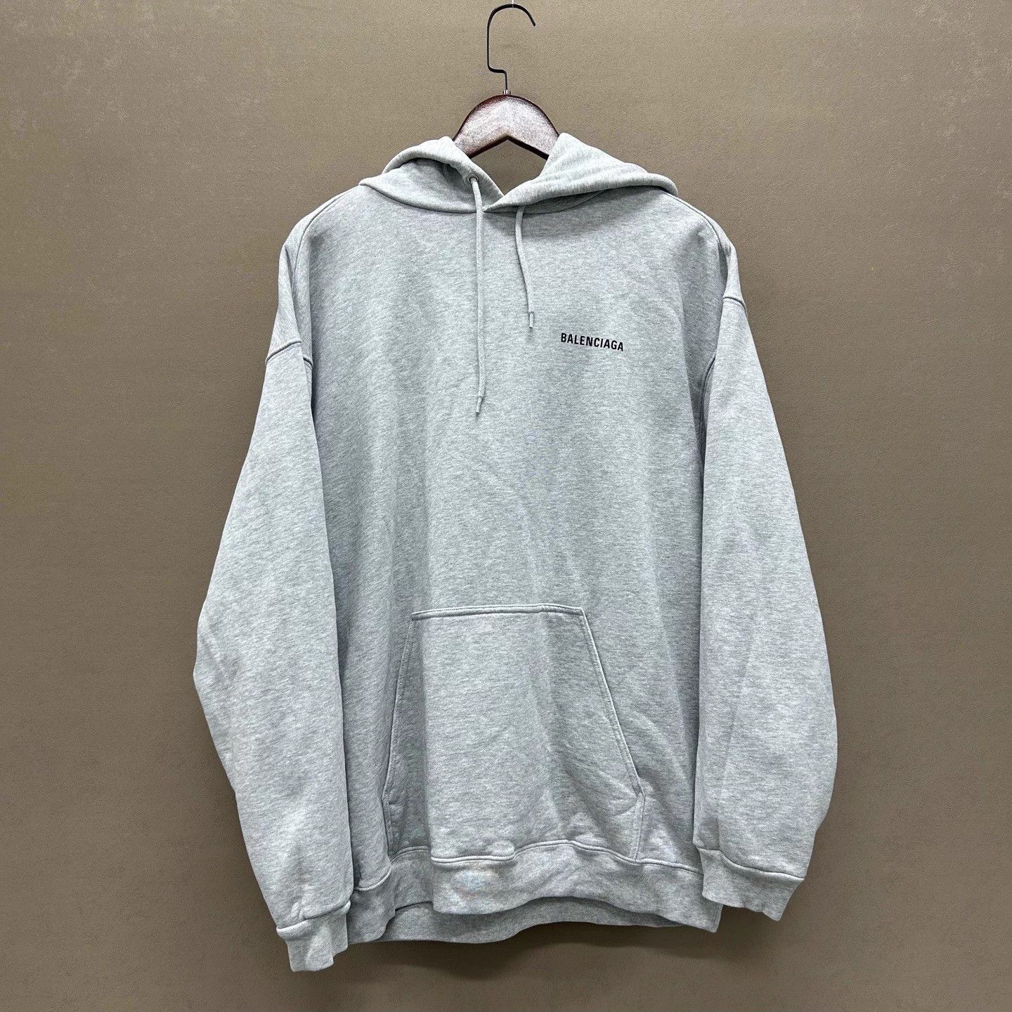 Balenciaga Logo Print Hoodie 99 New XL
