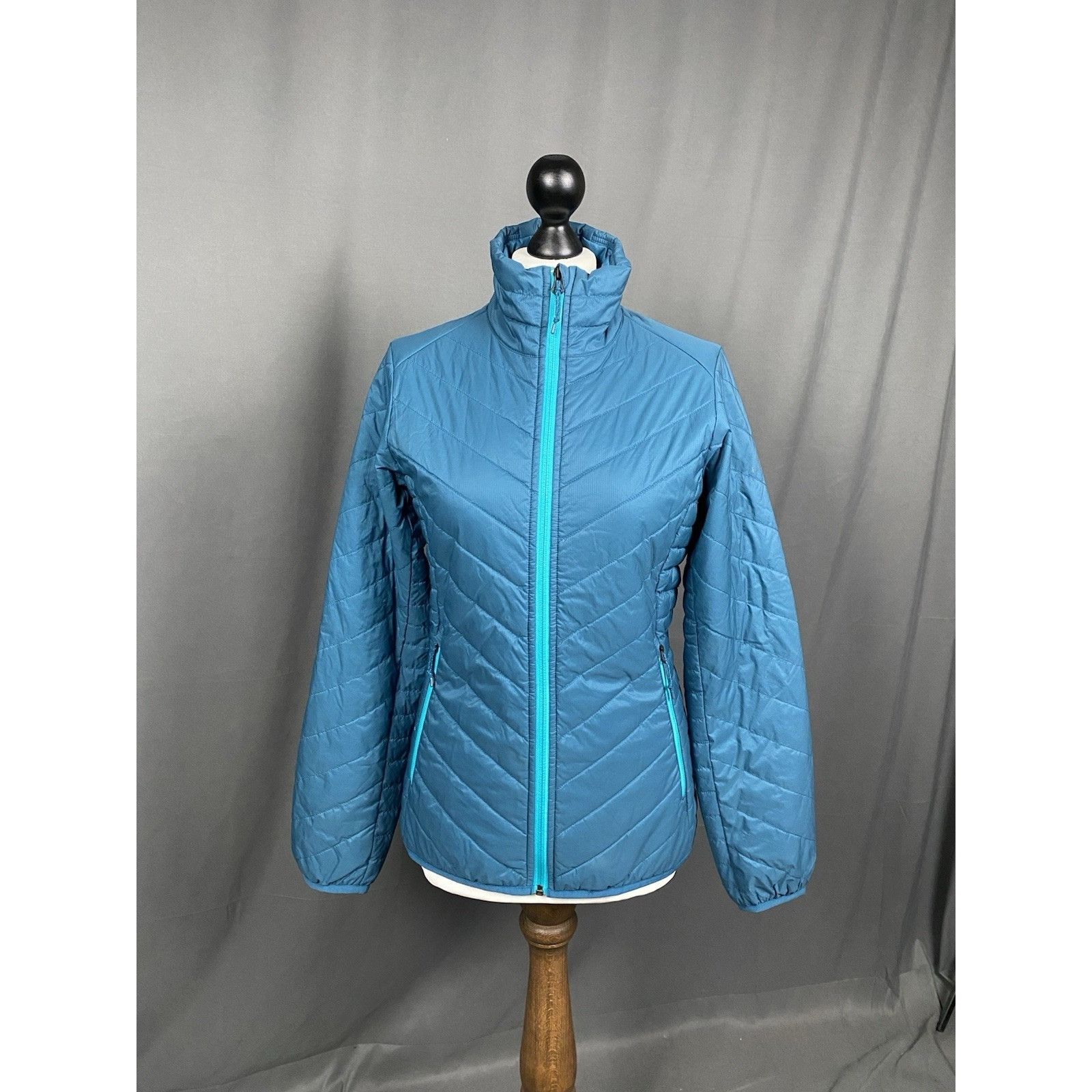 Icebreaker Icebreaker Women's Blue Quilted Merino Wool Insulated Jacket Size S / US 4 / IT 40 - 1 Thumbnail