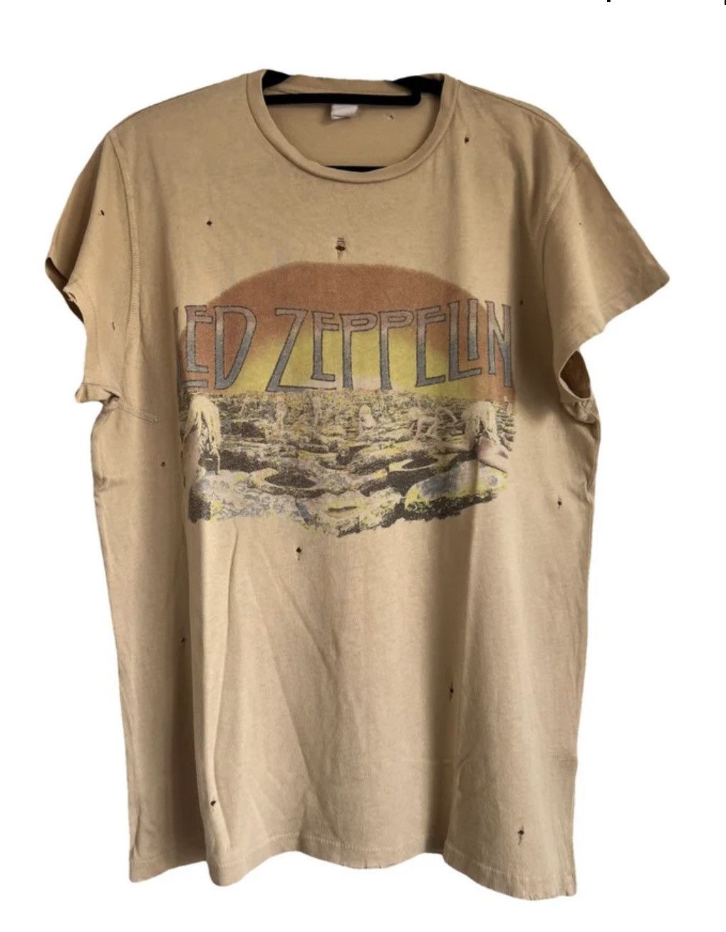 MadeWorn Led Zeppelin MardWorn 1980s Houses of the Holy Size US L / EU 52-54 / 3 - 1 Thumbnail