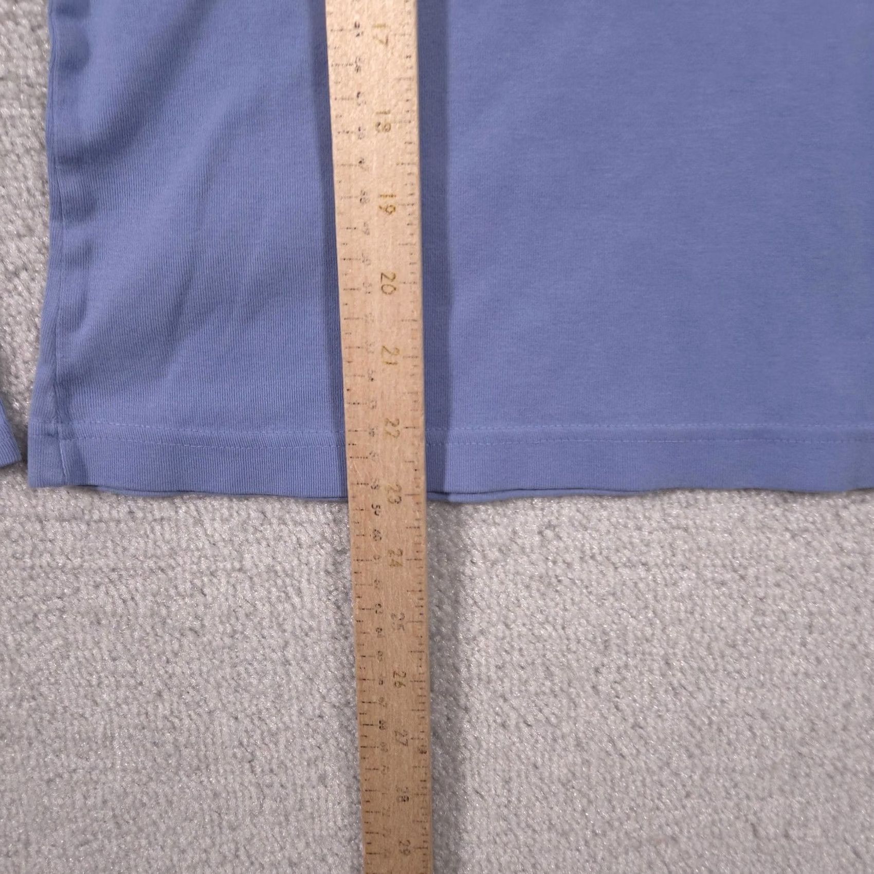 Vintage Urbane Scrubs Shirt Womens Large Blue Long Sleeve Knit Crewneck Cotton Tee Top Size L / US 10 / IT 46 - 7 Thumbnail