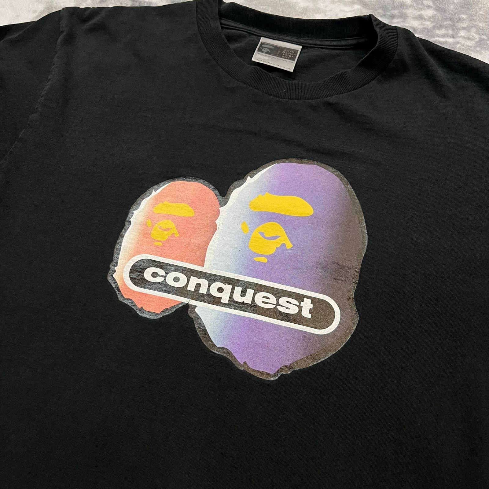 Bape × Nigo Authentic Bape 2000's Conquest Longsleeve Tee L Size US L / EU 52-54 / 3 - 2 Thumbnail