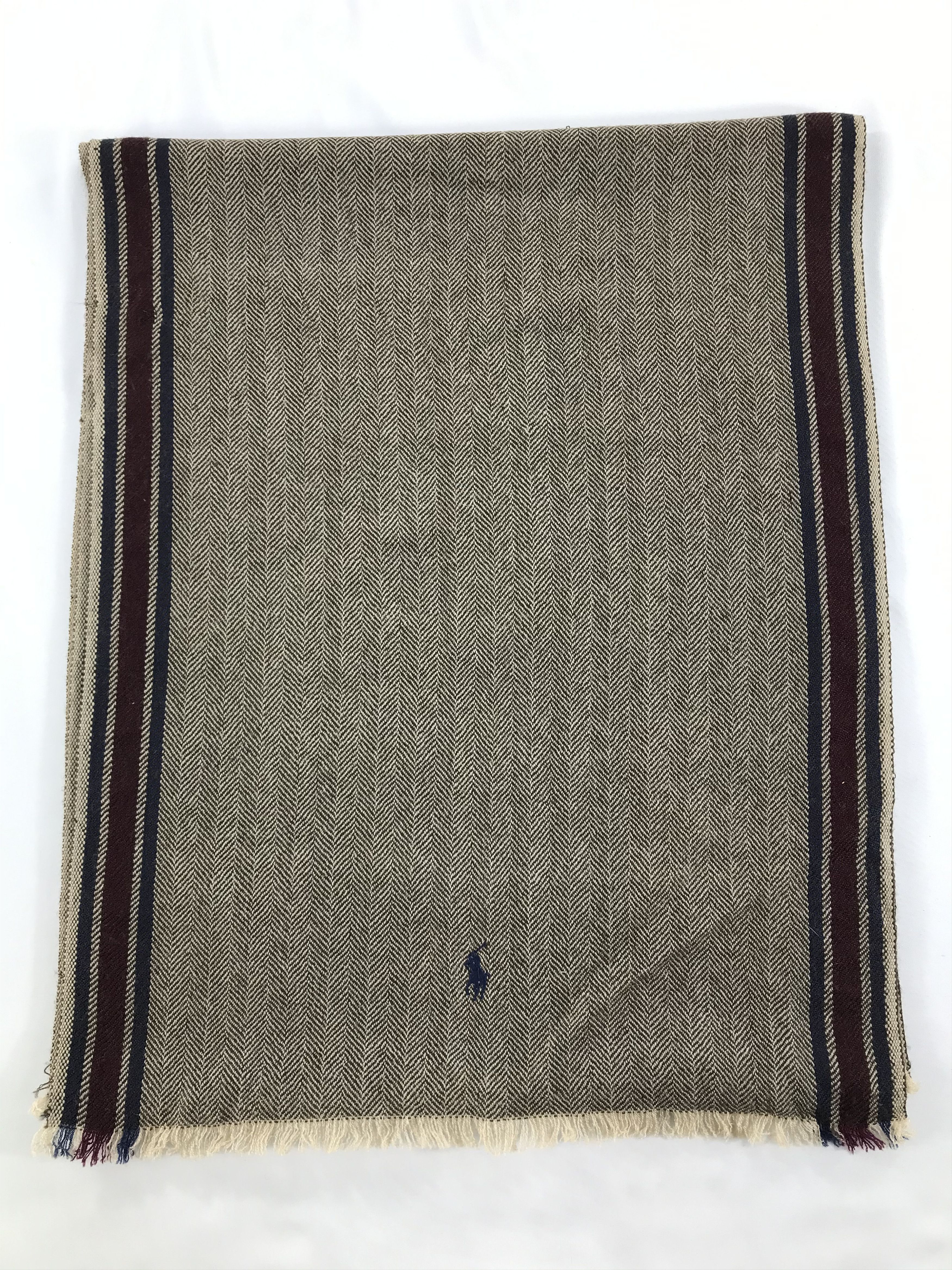 Polo Ralph Lauren Vintage Polo Ralph Lauren Scarf/Muffler/Neckwear MF030 Size ONE SIZE - 2 Thumbnail