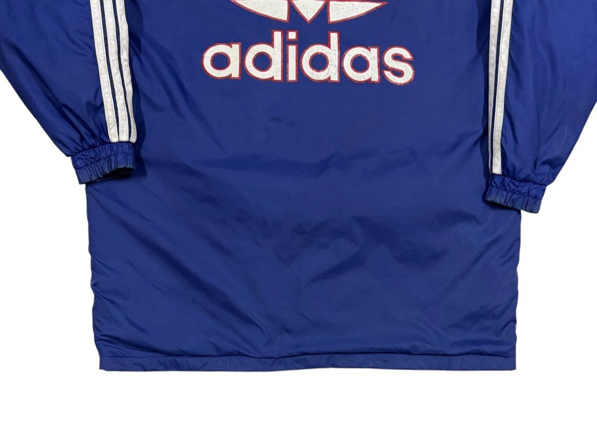 Vtg🔥Adidas Coach Longjacket Hoodies Big Logo