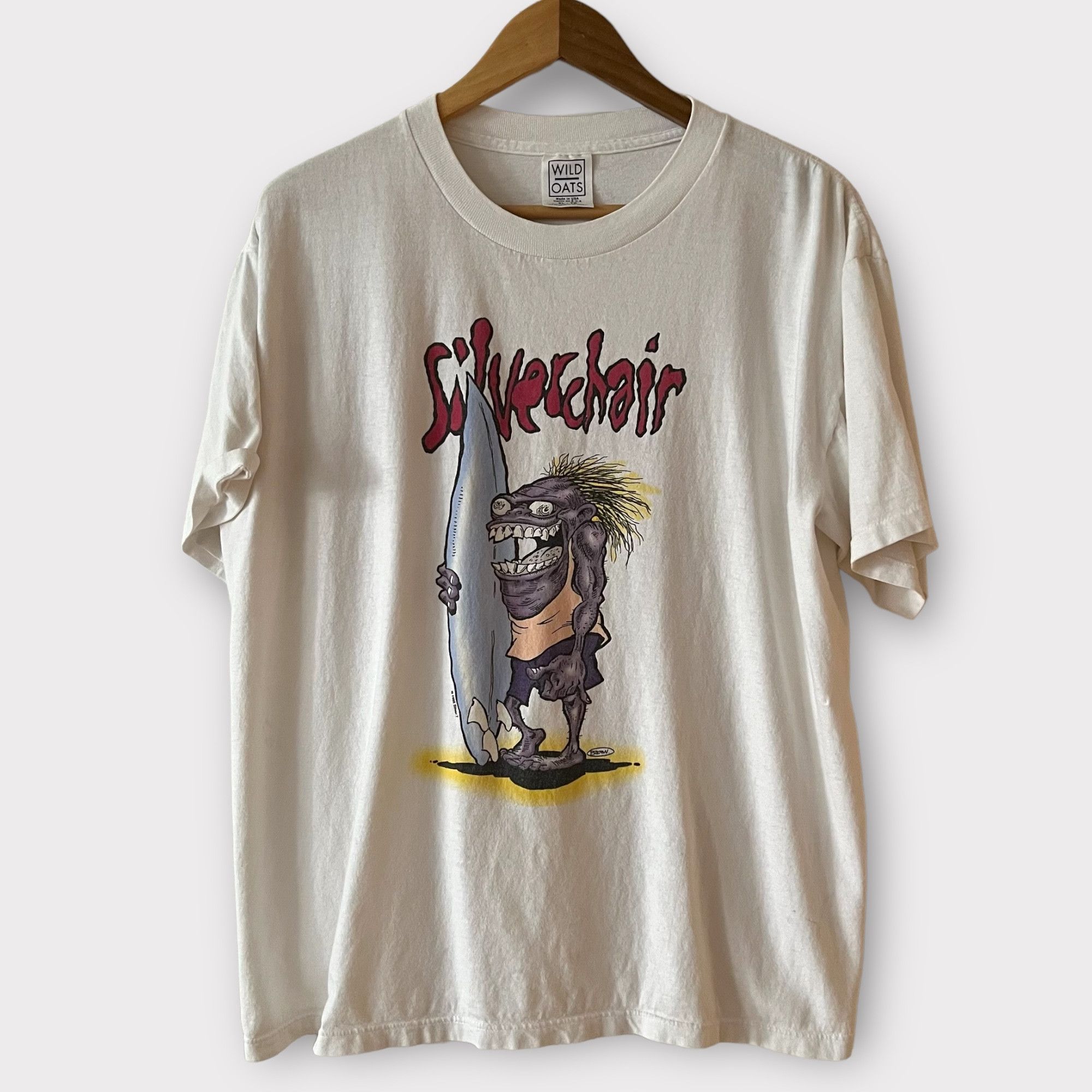 1995 Silverchair Vintage Tour Band Grunge Tee Shirt 1990s