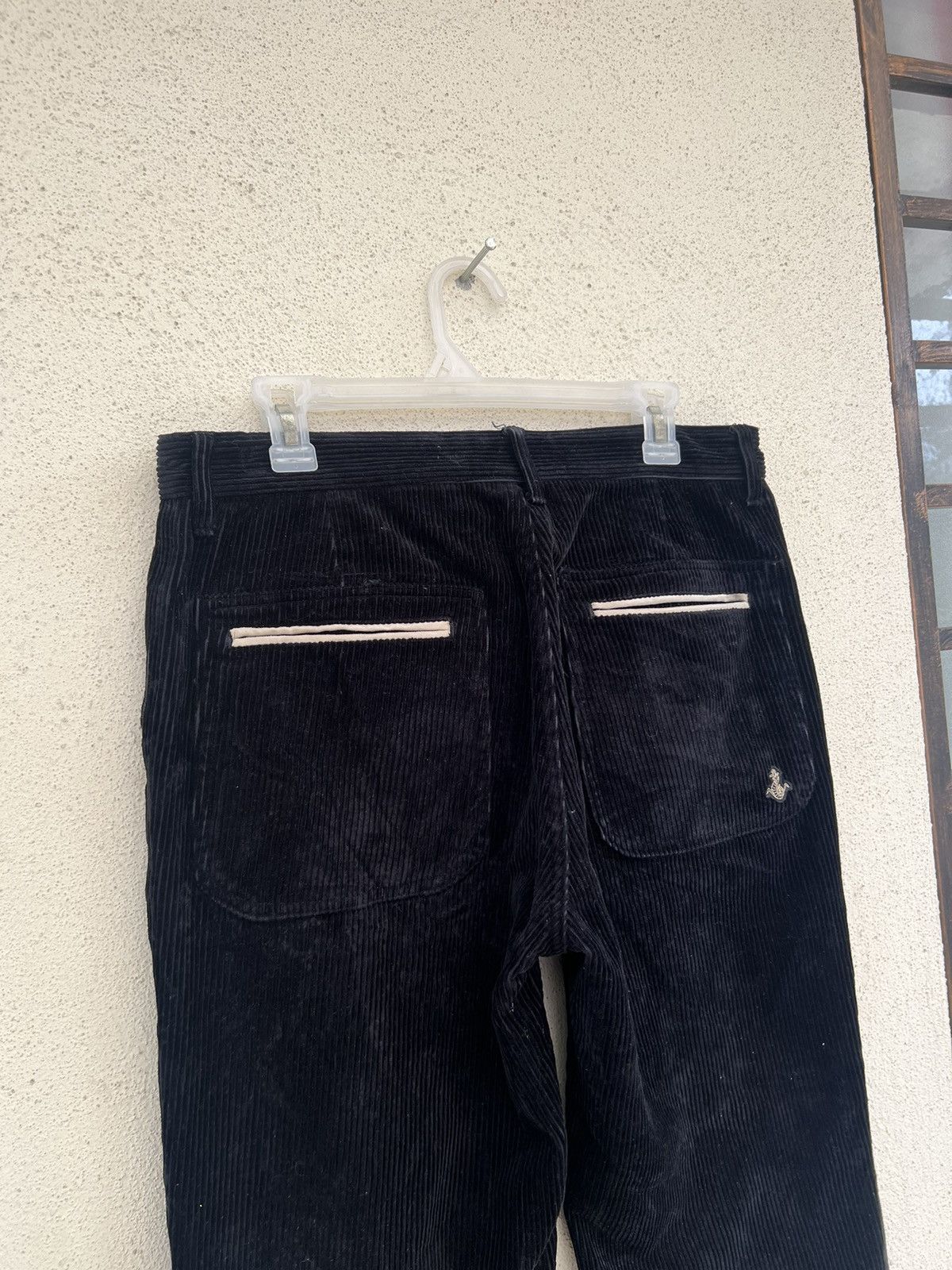 Freewheelers Evilact Japan Hell Made Black Corduroy Trouser Pant Size US 31 - 12 Thumbnail