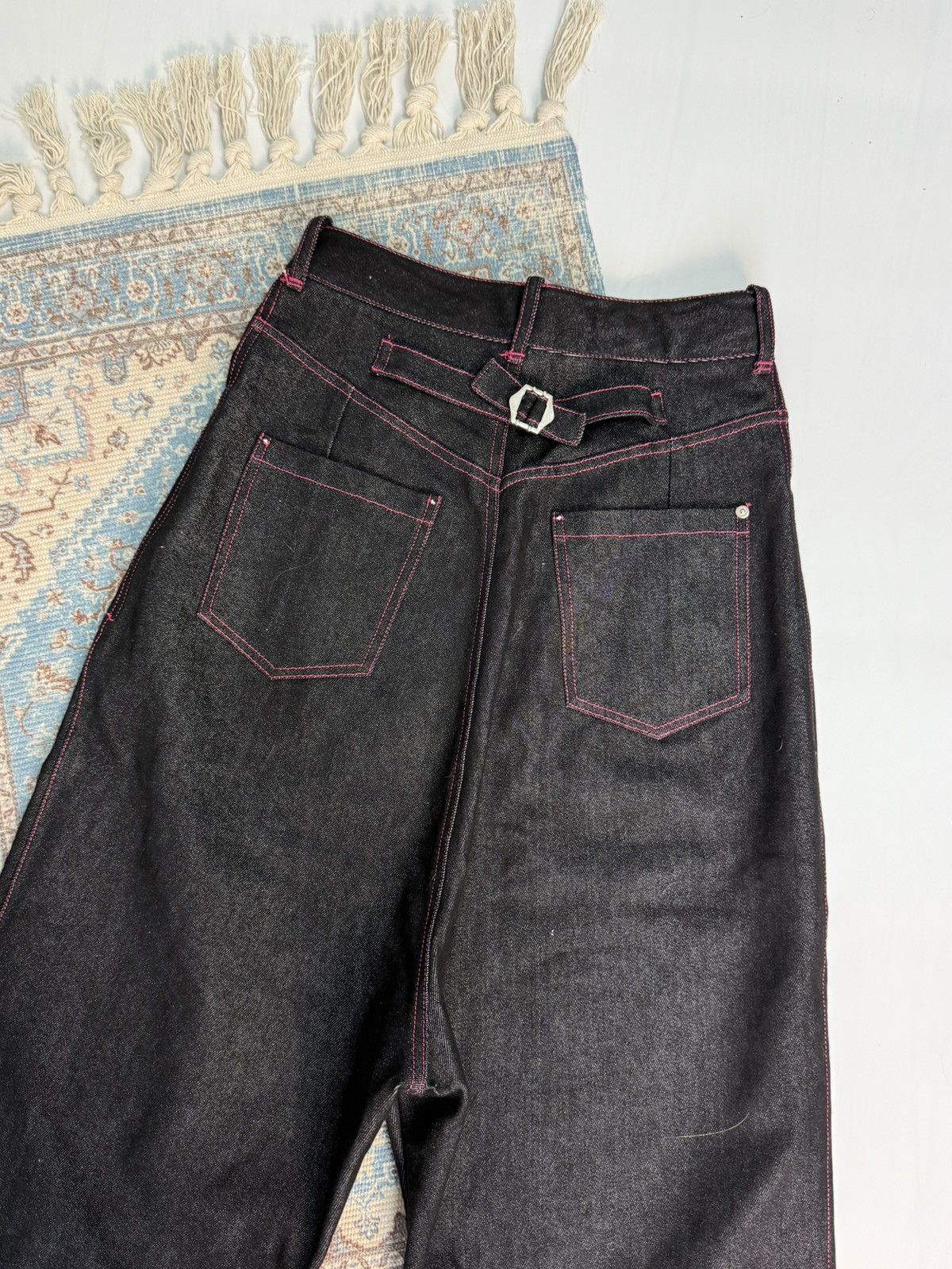 Vaquera Vaquera SS 2019 Baggy Oversized Denim Pants Size US 29 - 9 Thumbnail