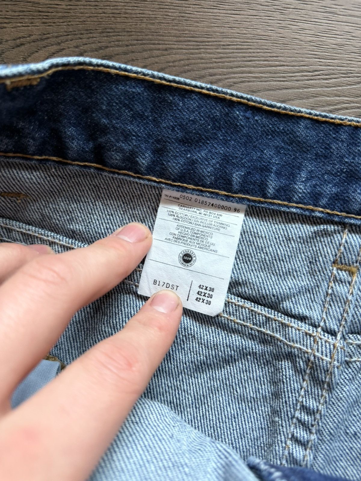 Carhartt Vintage Carhartt Jeans / Pants Size US 42 / EU 58 - 7 Thumbnail