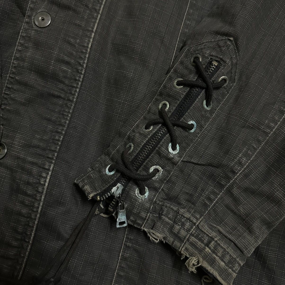If Six Was Nine 🇯🇵 CREATE BAREFOOT SHERPA FUR HOODIE DENIM PARKA JACKET Size US XL / EU 56 / 4 - 14 Thumbnail