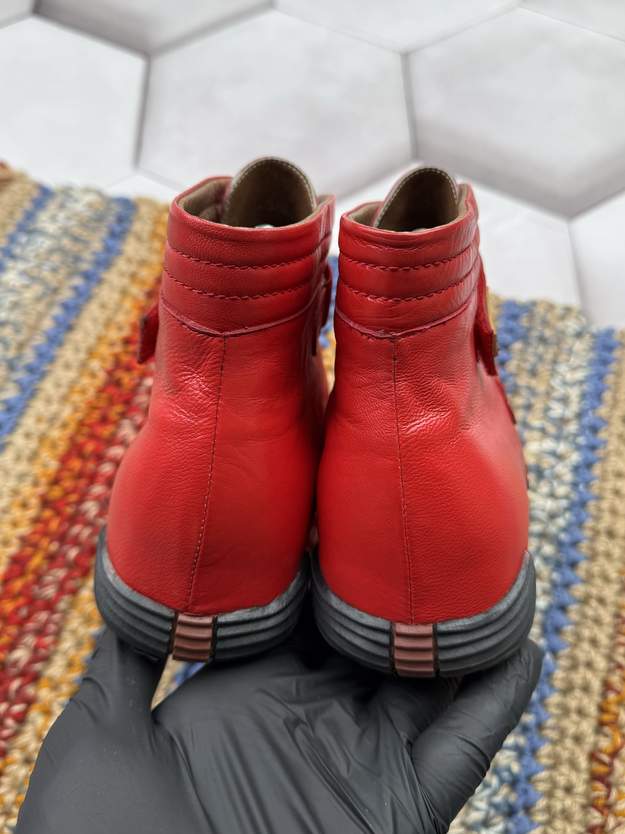 Hysteric Glamour Vintage Futuristic Leather Boots (E4) Size US 9 / IT 39 - 6 Thumbnail