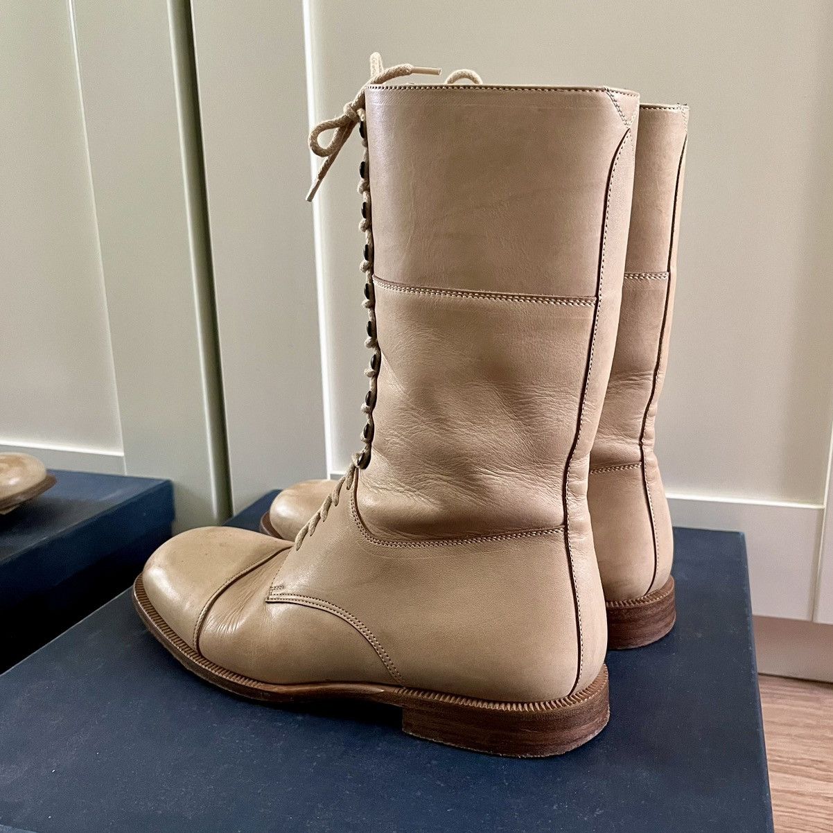 Burberry Roberto Menichetti AW99 ‘Amphibio’ Boots Size US 7 / IT 37 - 2 Thumbnail
