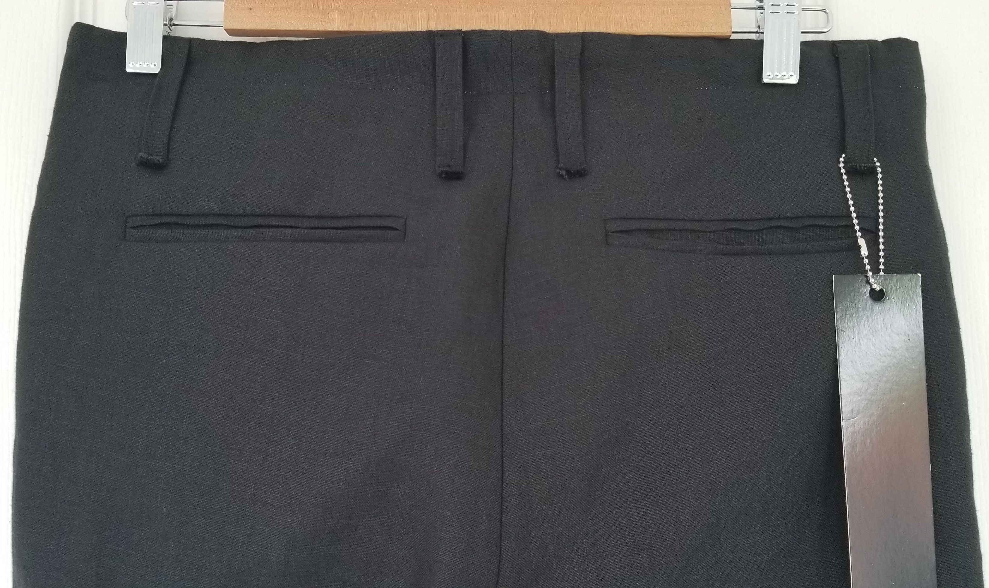Odyn Vovk Odyn Vovk Double Layer Linen Ann Black White Demeulemeester Size US 30 / EU 46 - 7 Thumbnail