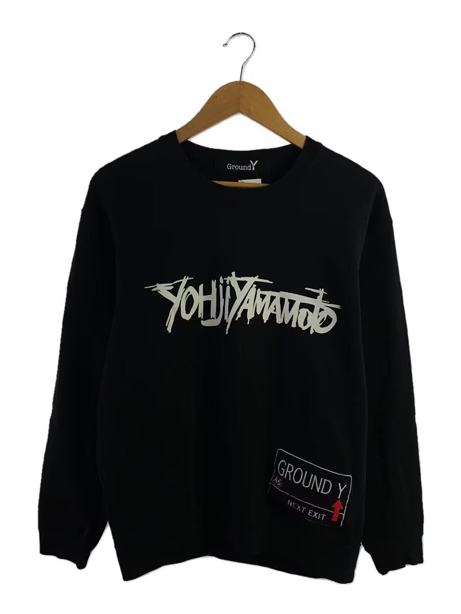 Ground Y × Yohji Yamamoto Logo Sweatshirt Size US L / EU 52-54 / 3 - 1 Thumbnail