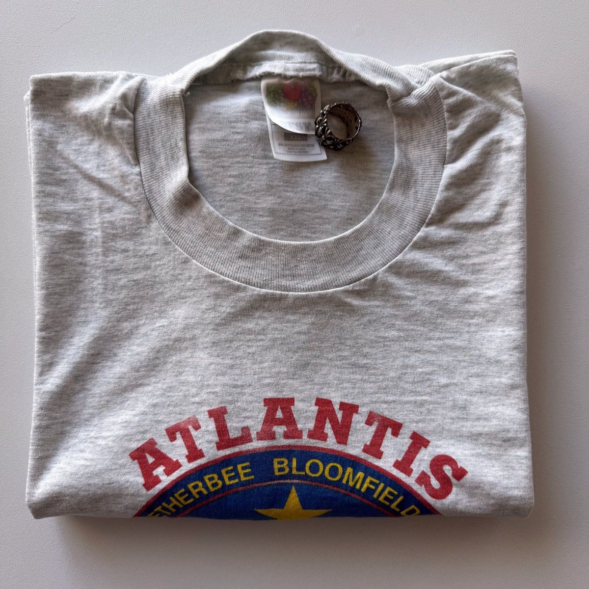 Vintage 1997 Vintage NASA Atlantis STS-86 Tee Size US XL / EU 56 / 4 - 4 Thumbnail
