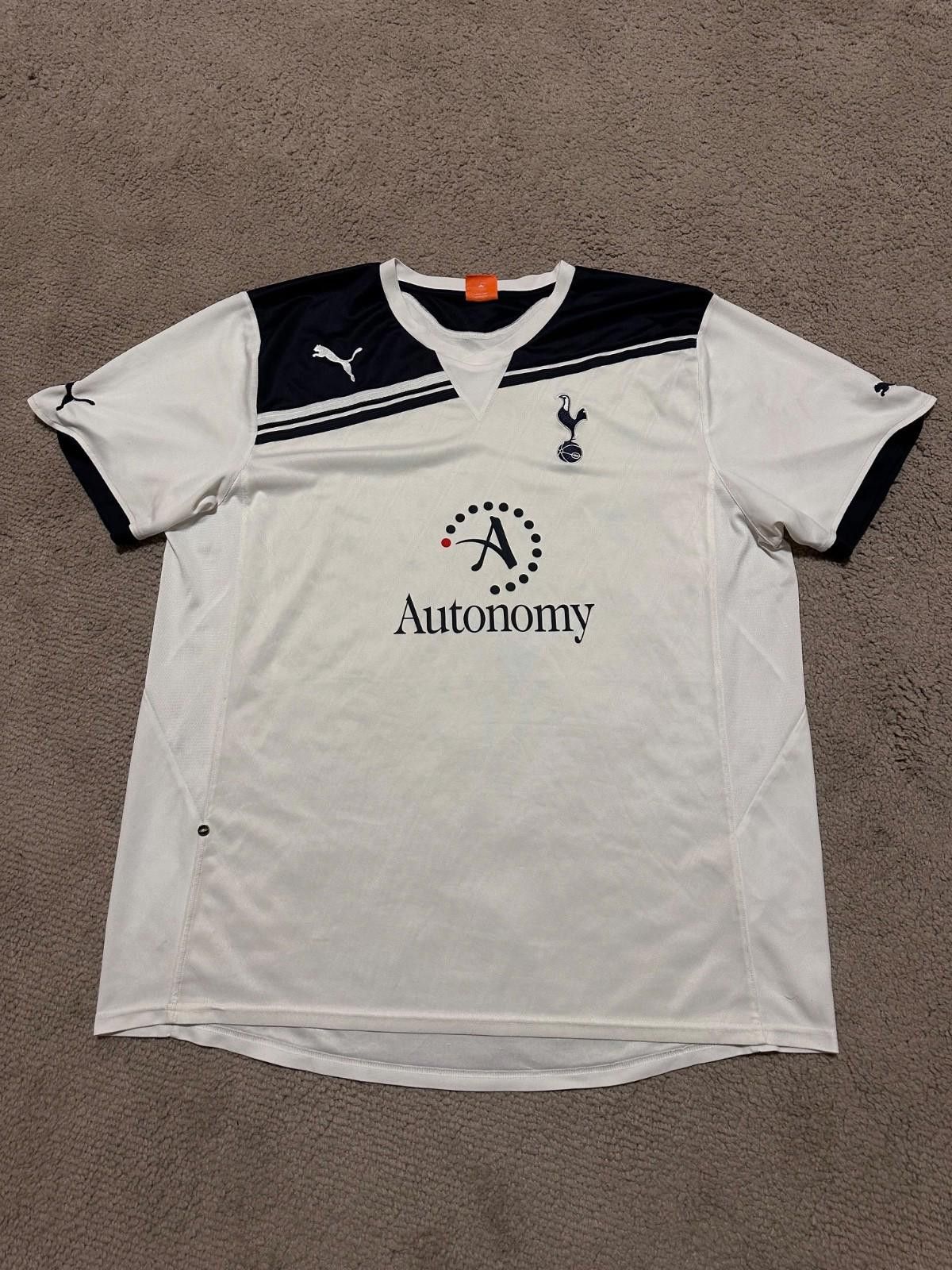 Puma BALE #3 Puma Tottenham Hotspur 2010/2011 Home Soccer Jersey Size US XXL / EU 58 / 5 - 1 Thumbnail