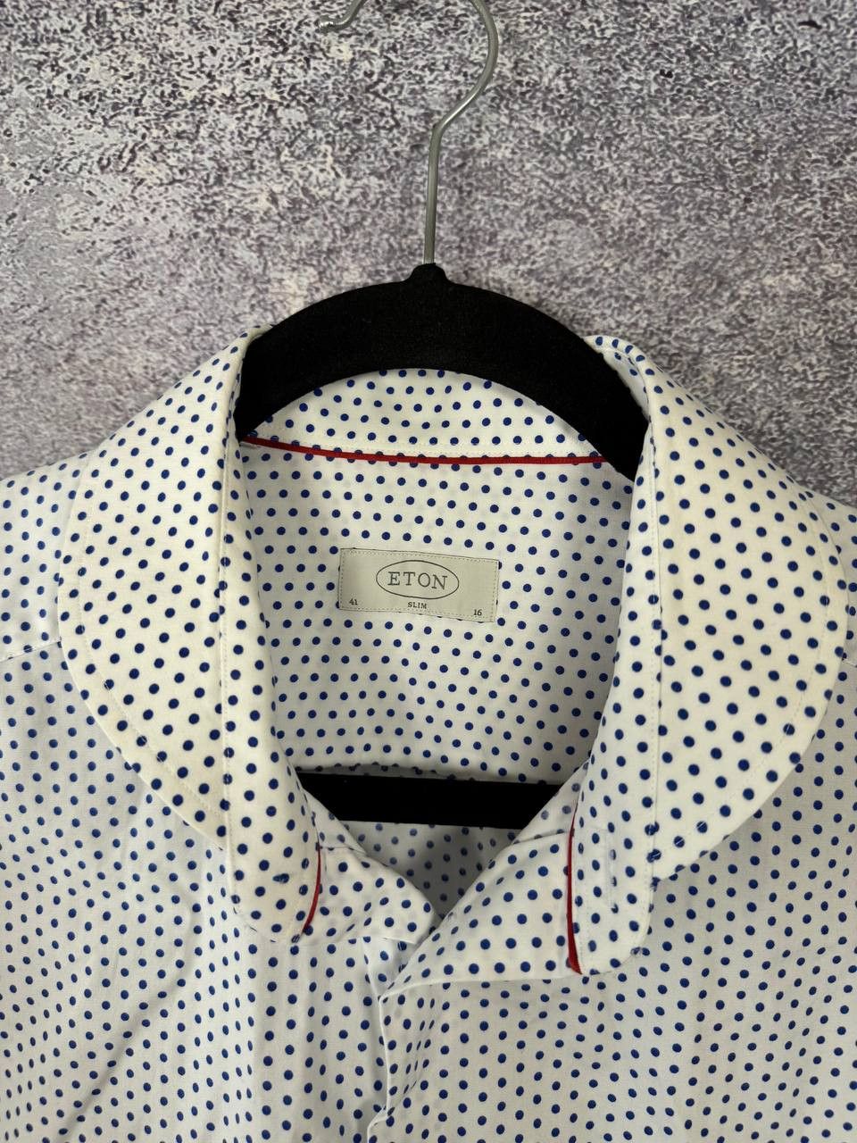 Eton Eton Shirt White Medium Dress Button Up Spread Collar Size US M / EU 48-50 / 2 - 6 Thumbnail