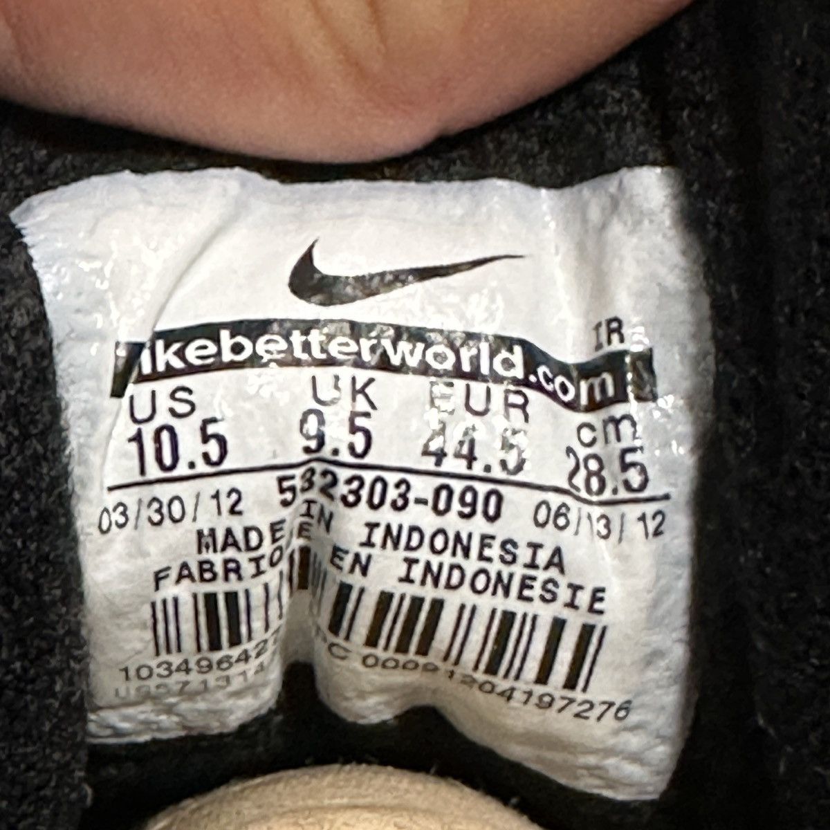 Nike Nike Air Trainer 1 Md Prm Nrg “BB51 Pack” 2012 Size US 10.5 / EU 43-44 - 6 Thumbnail