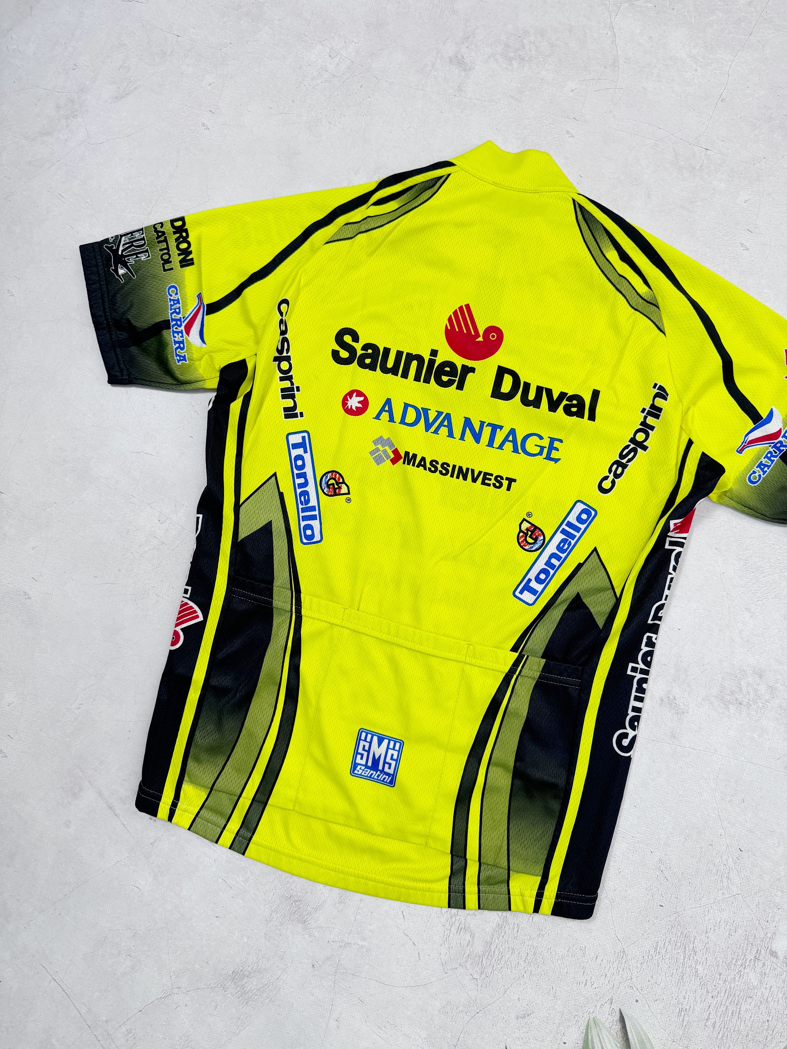 Vintage Vintage Santini Saunier Duval Cycling Jersey Sidermec Size US M / EU 48-50 / 2 - 10 Thumbnail