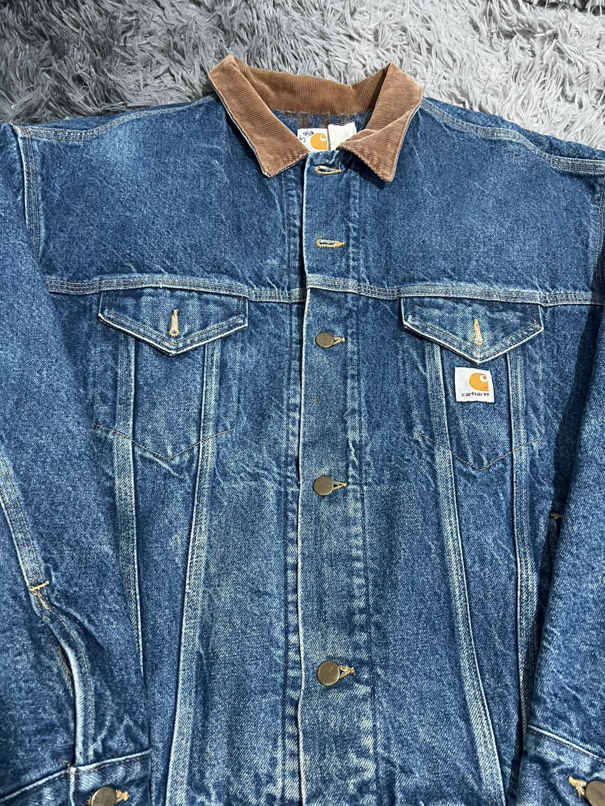 Carhartt VINTAGE DENIM CARHARTT AZTEC Size US XL / EU 56 / 4 - 2 Thumbnail