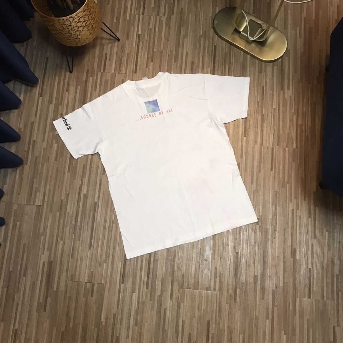Timberland × Vintage VINTAGE TIMBERLAND WEATHER GEAR 90s RARE TEE Size US XL / EU 56 / 4 - 7 Thumbnail