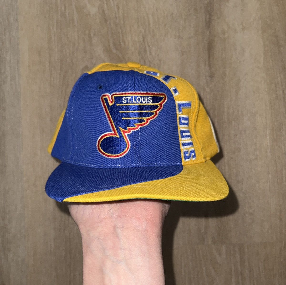 American Needle Vintage St. Louis Blues American Needle Swirl SnapBack Hat Size ONE SIZE - 1 Thumbnail