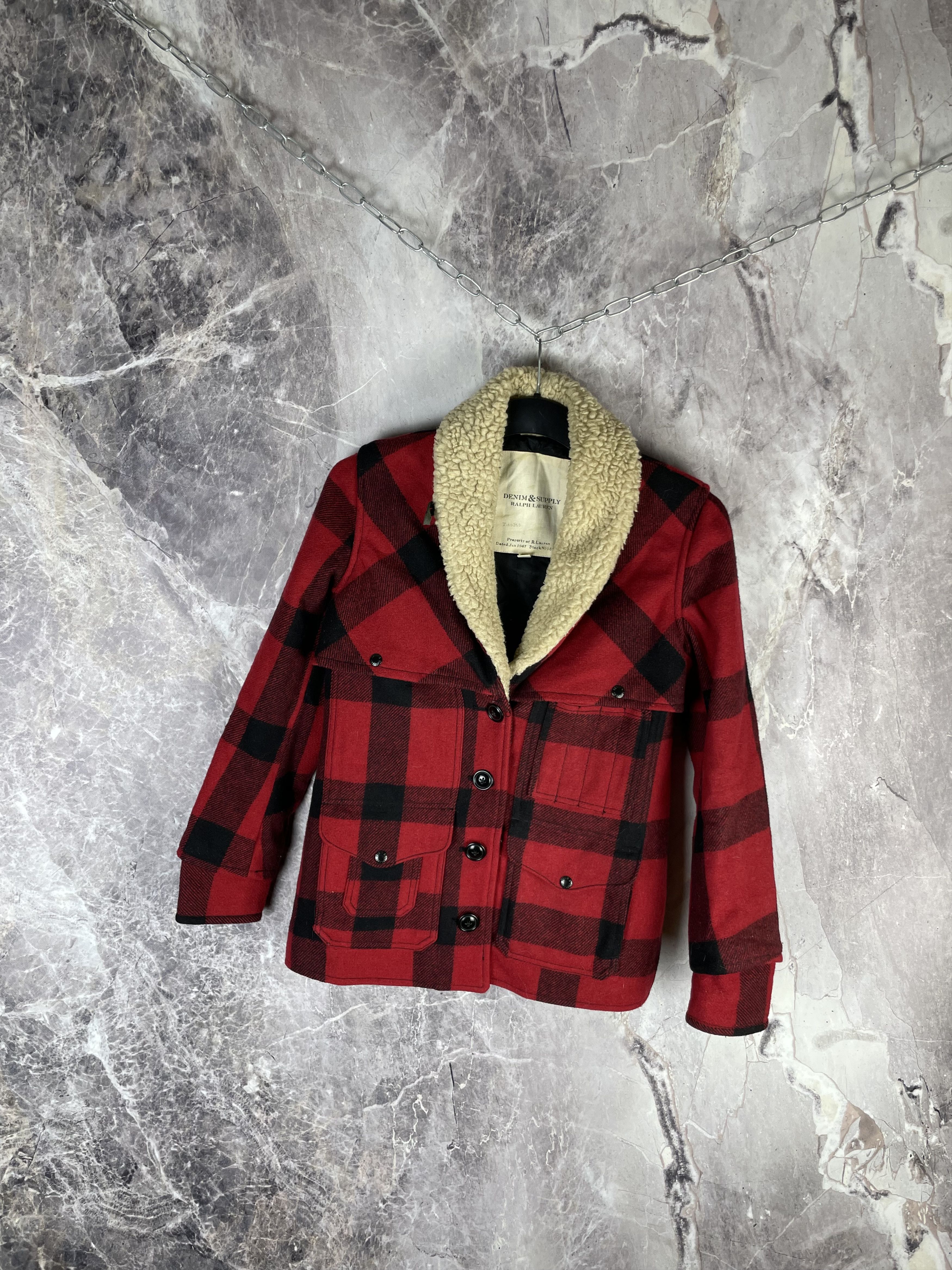 Denim & Supply Ralph Lauren DENIM SUPPLY RALPH LAUREN Plaid Coat Size US S / EU 44-46 / 1 - 2 Thumbnail