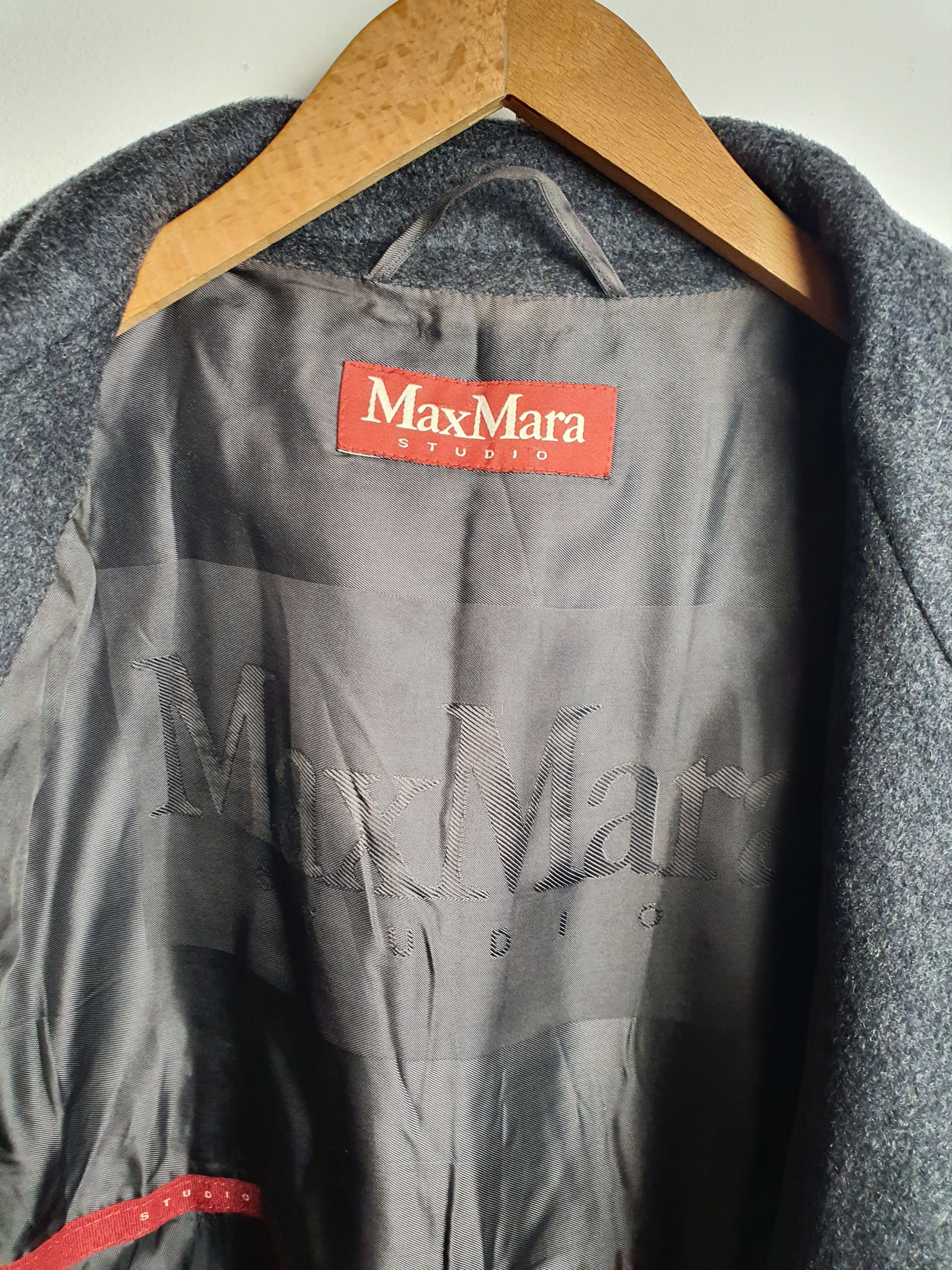 Max Mara Max Mara Studio Wool Coat Size XS / US 0-2 / IT 36-38 - 6 Thumbnail