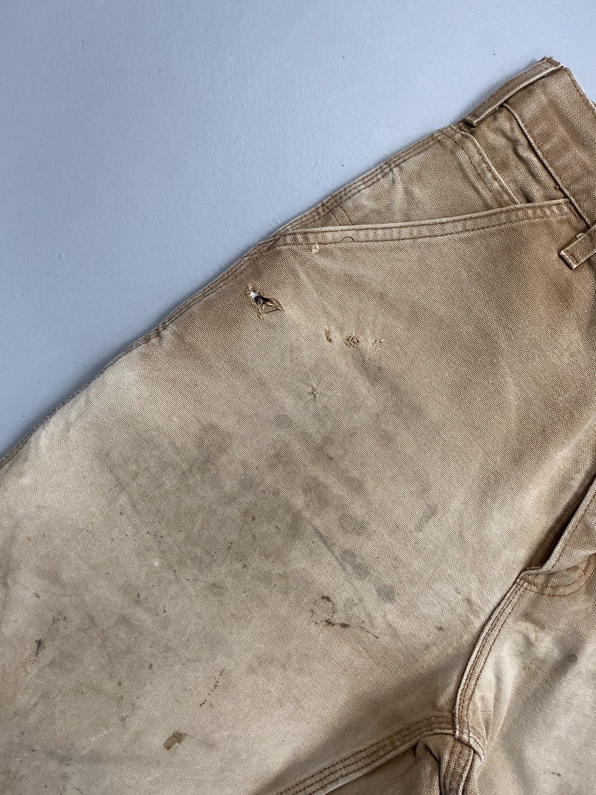 Carhartt Vintage Carhartt B11 BRN carpenter workwear denim Size US 32 / EU 48 - 5 Thumbnail