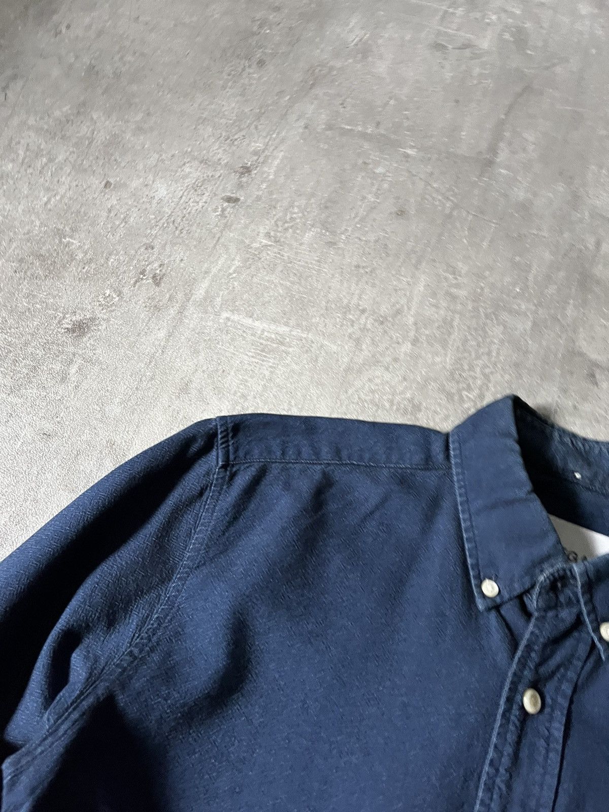 Our Legacy Our Legacy rinse wash button up shirt jeans navy Size US S / EU 44-46 / 1 - 5 Thumbnail