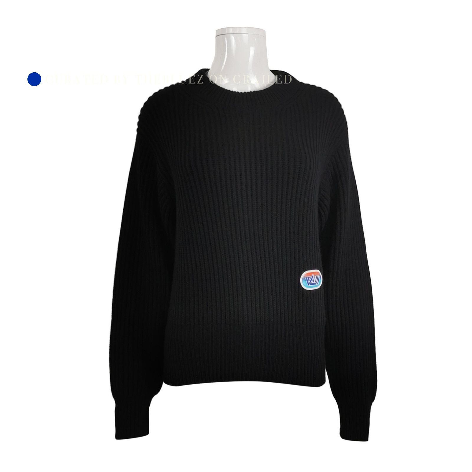 Louis Vuitton Luxurious Cashmere Black Sweater in XS Size US XS / EU 42 / 0 - 1 Thumbnail