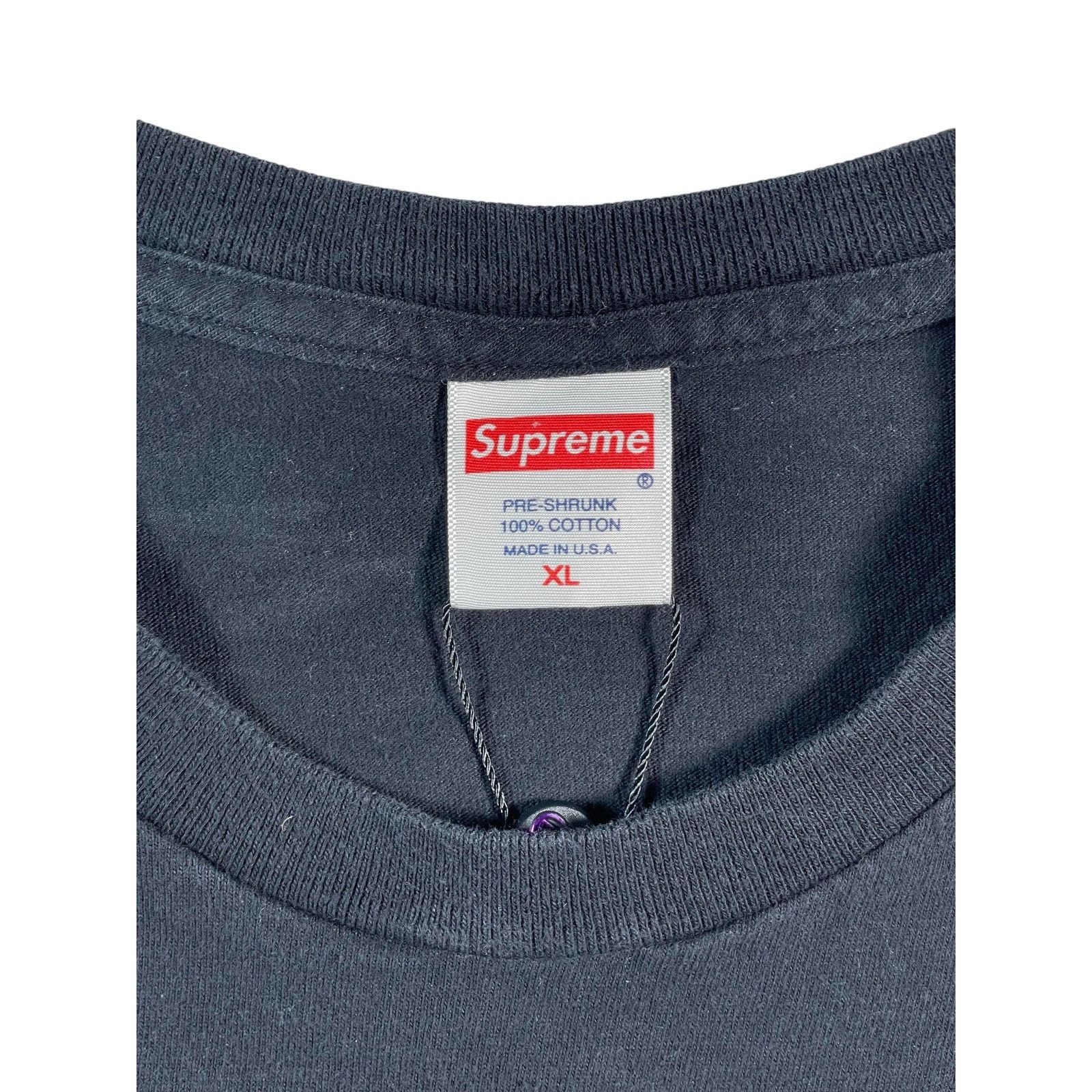 Supreme Supreme 'Trap A Lot Records' Navy Tee Size US XL / EU 56 / 4 - 3 Thumbnail