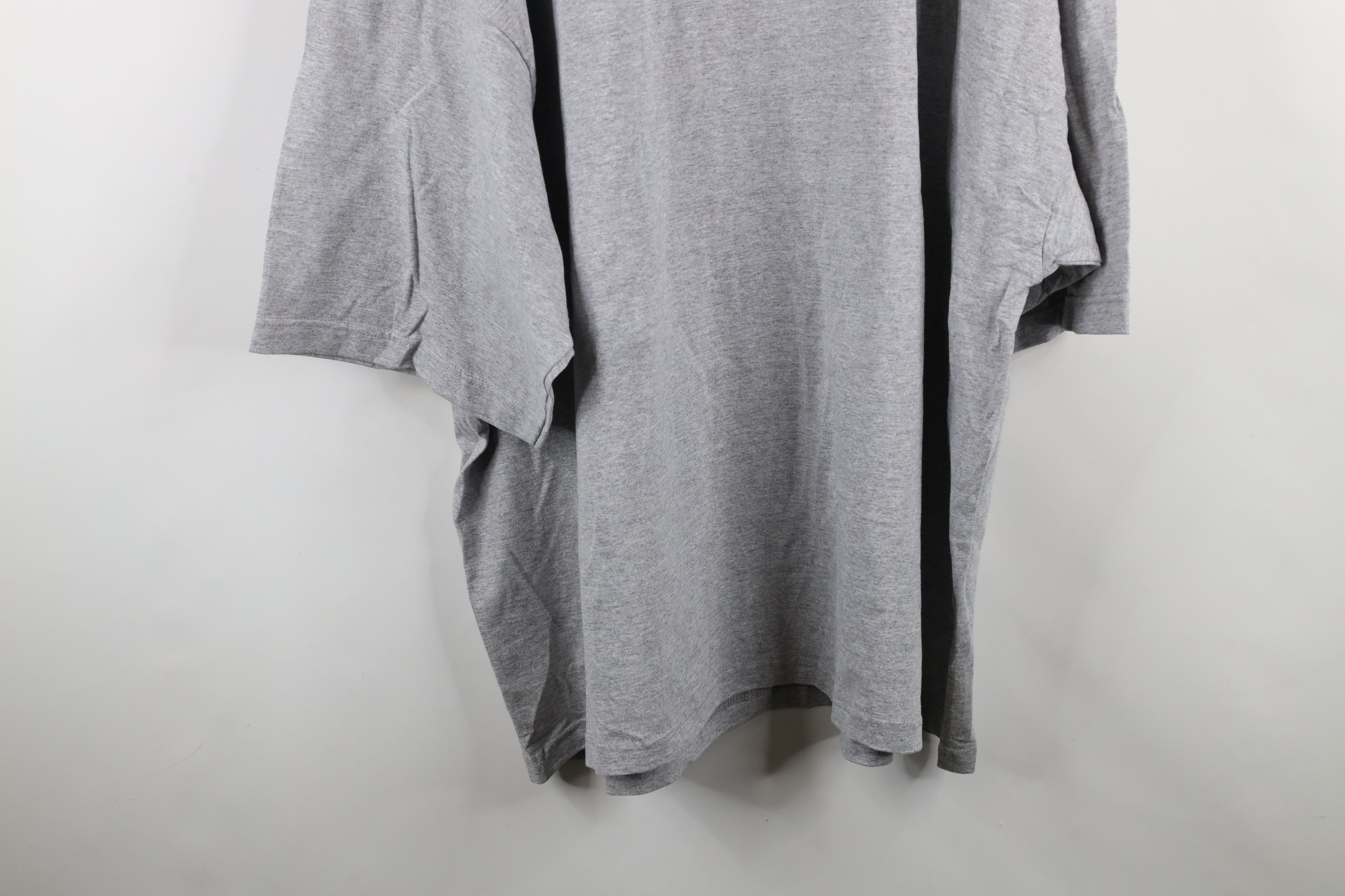 Vintage Vintage 90s Streetwear Short Sleeve T-Shirt Heather Gray Size US XXL / EU 58 / 5 - 10 Thumbnail