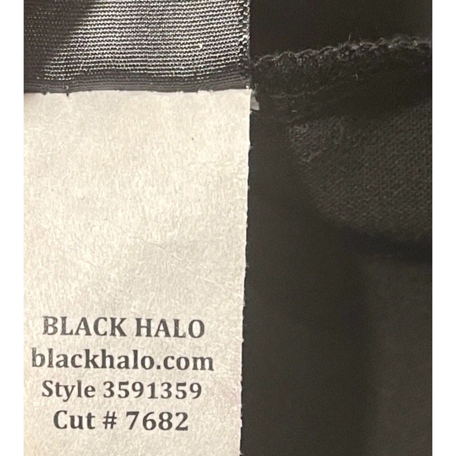 Black Halo Black Halo Shorts Sz 2 Black Made In USA 25 x 3 Size 26" / US 2 / IT 38 - 5 Thumbnail